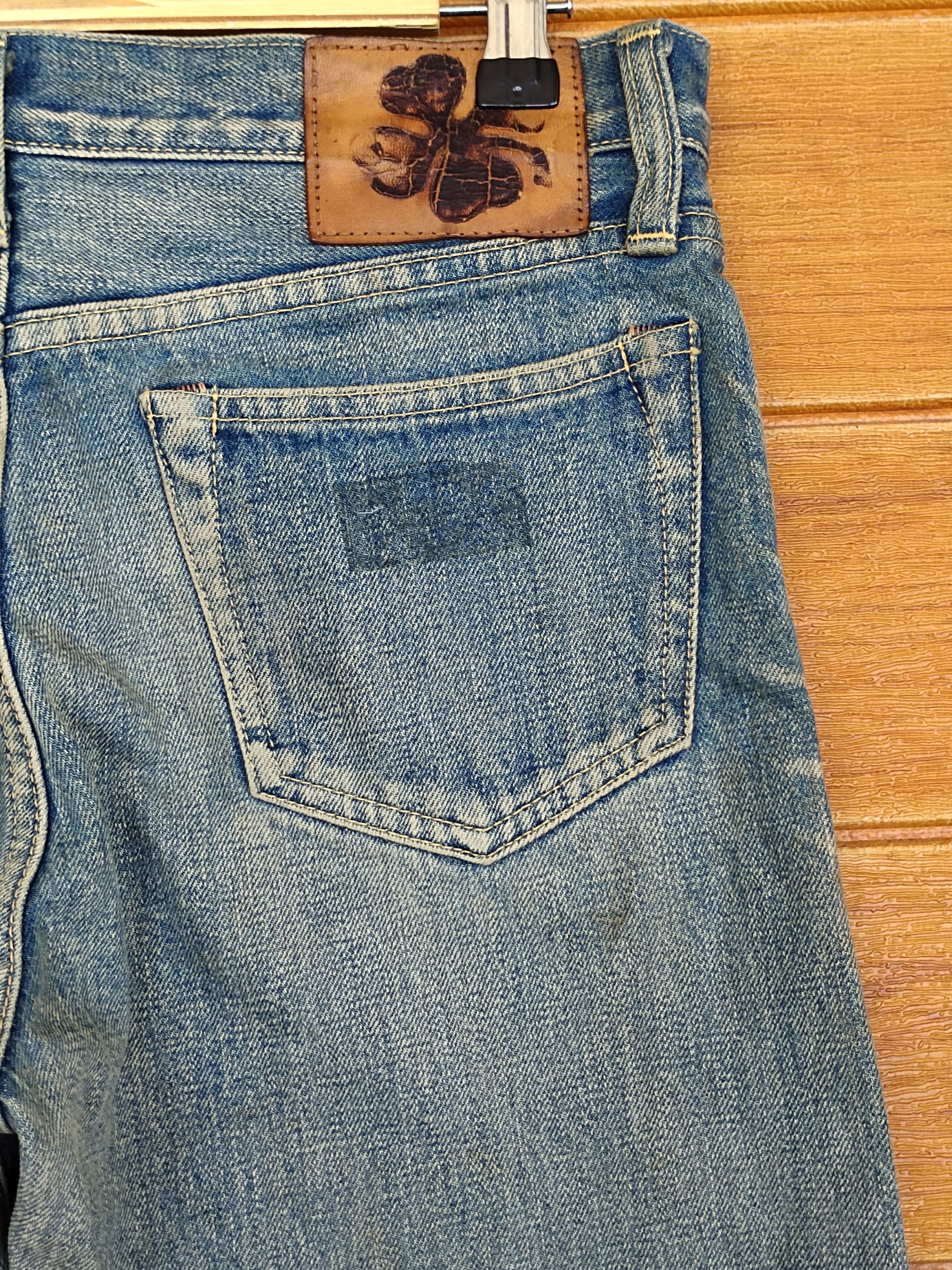 Kapital Vtg 90s Kapital Clawmark Selvedge Long Style Jeans Size US 28 / EU 44 - 13 Thumbnail