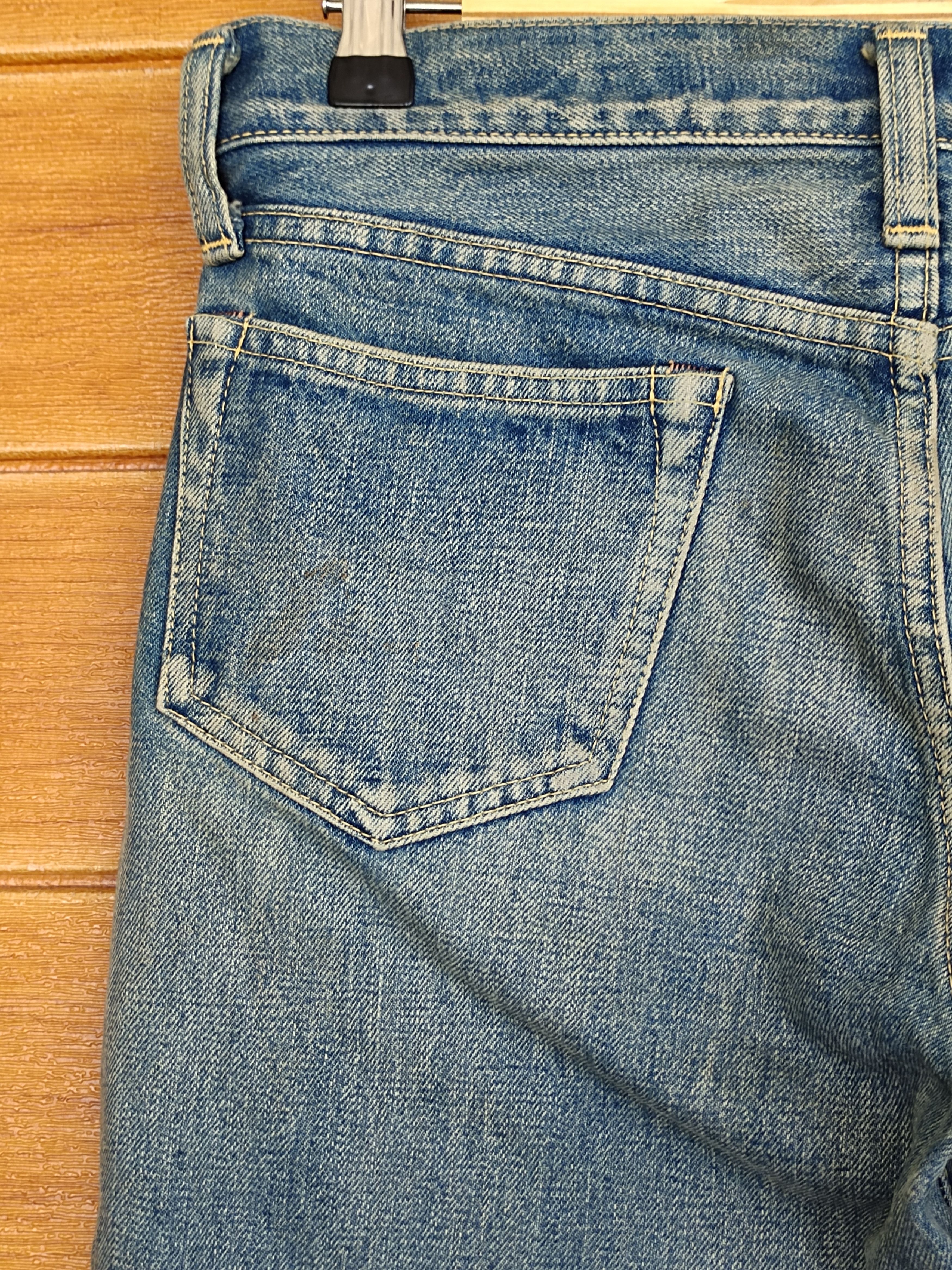 Kapital Vtg 90s Kapital Clawmark Selvedge Long Style Jeans Size US 28 / EU 44 - 14 Thumbnail