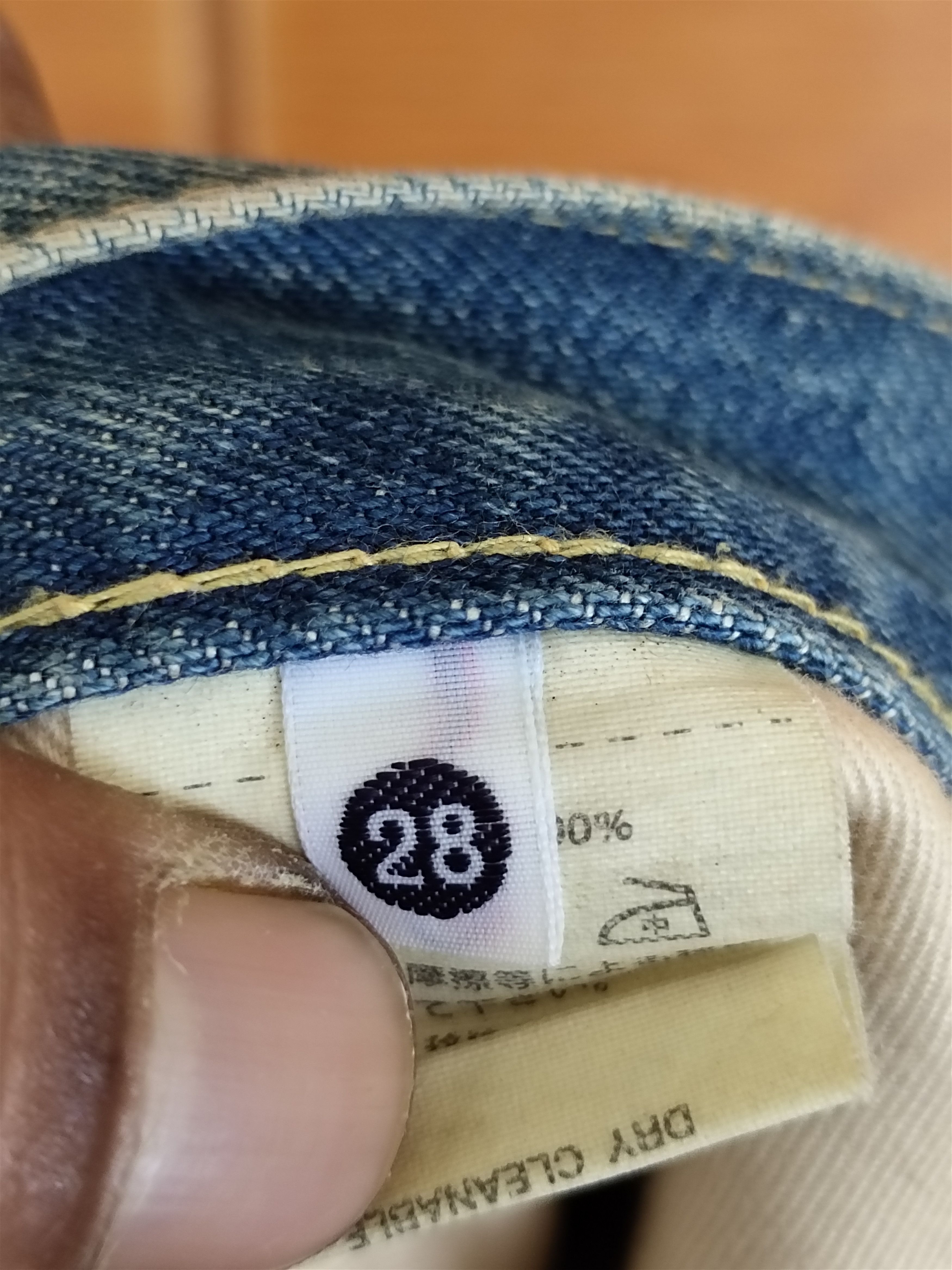 Kapital Vtg 90s Kapital Clawmark Selvedge Long Style Jeans Size US 28 / EU 44 - 19 Thumbnail
