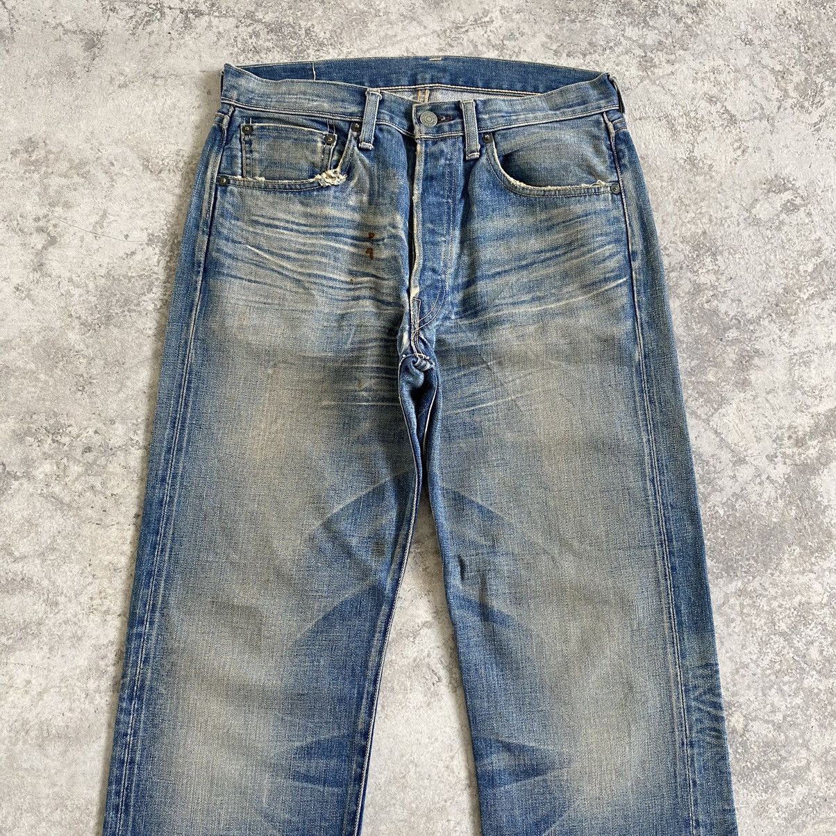 Levi's Size 31x30 Vintage Levi's 501XX Big E Selvedge LVC Japan Size US 31 - 3 Thumbnail