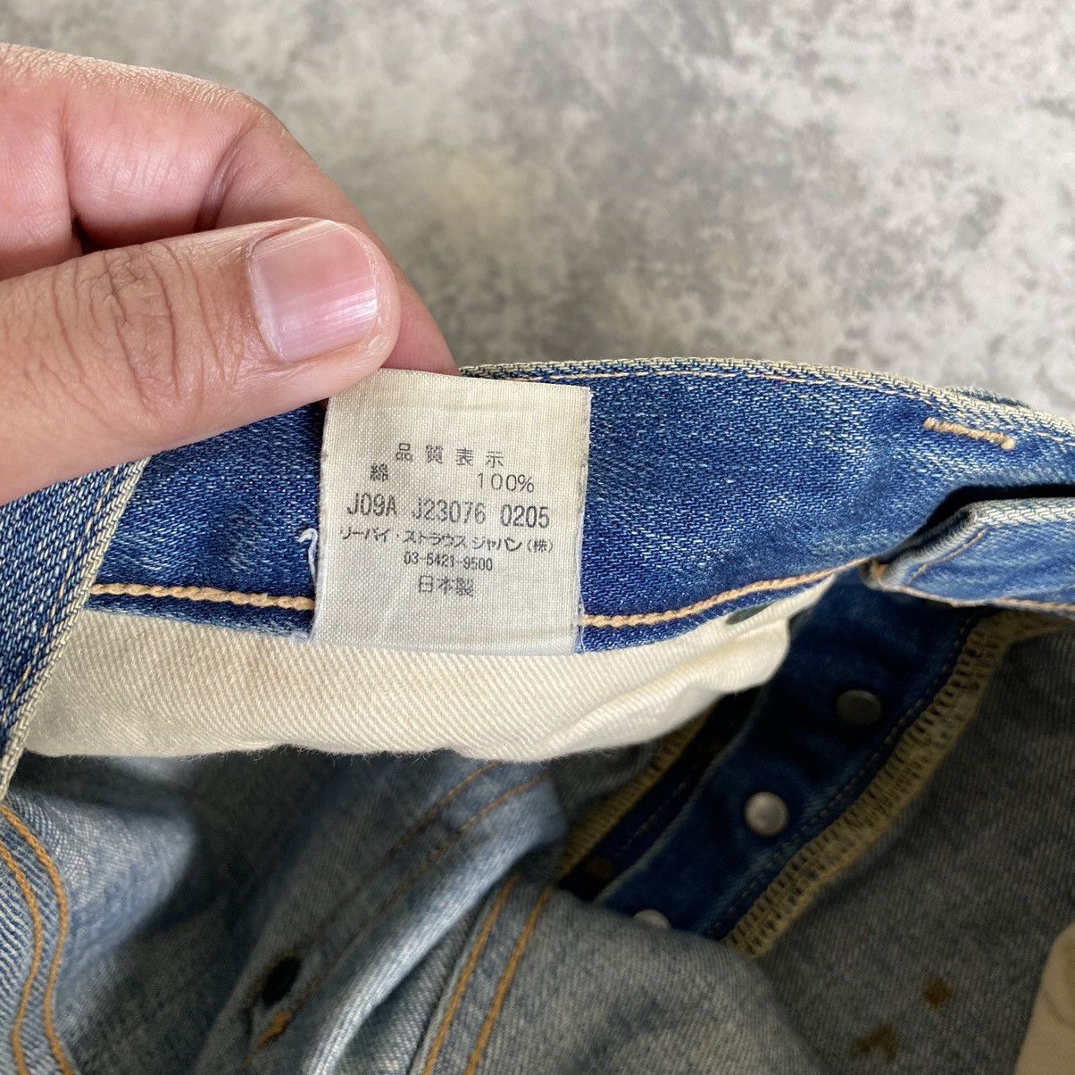 Levi's Size 31x30 Vintage Levi's 501XX Big E Selvedge LVC Japan Size US 31 - 25 Thumbnail