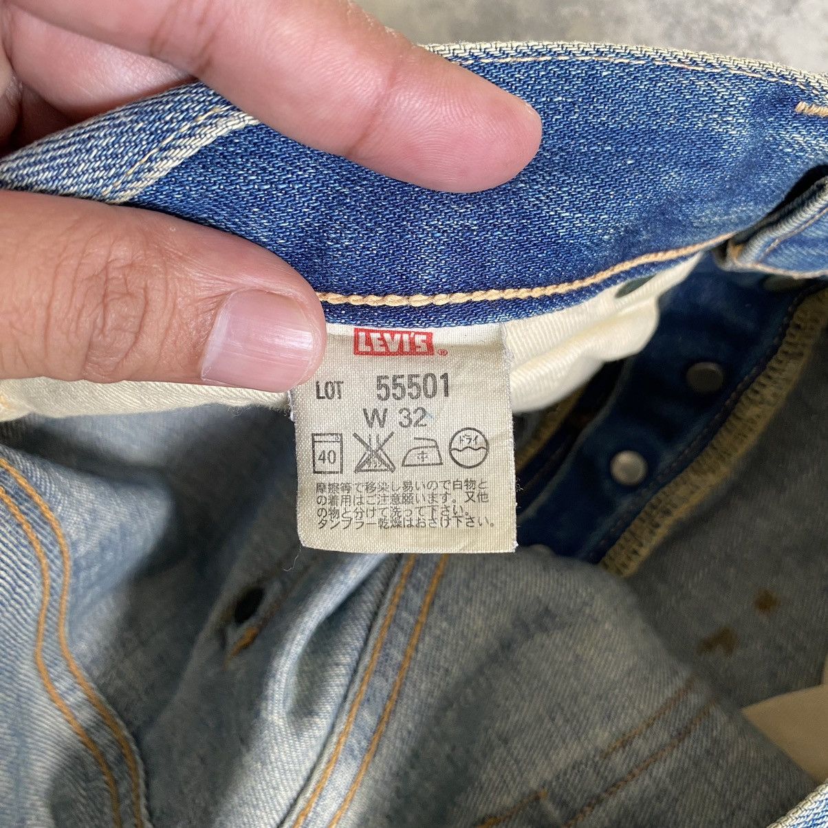 Levi's Size 31x30 Vintage Levi's 501XX Big E Selvedge LVC Japan Size US 31 - 24 Thumbnail