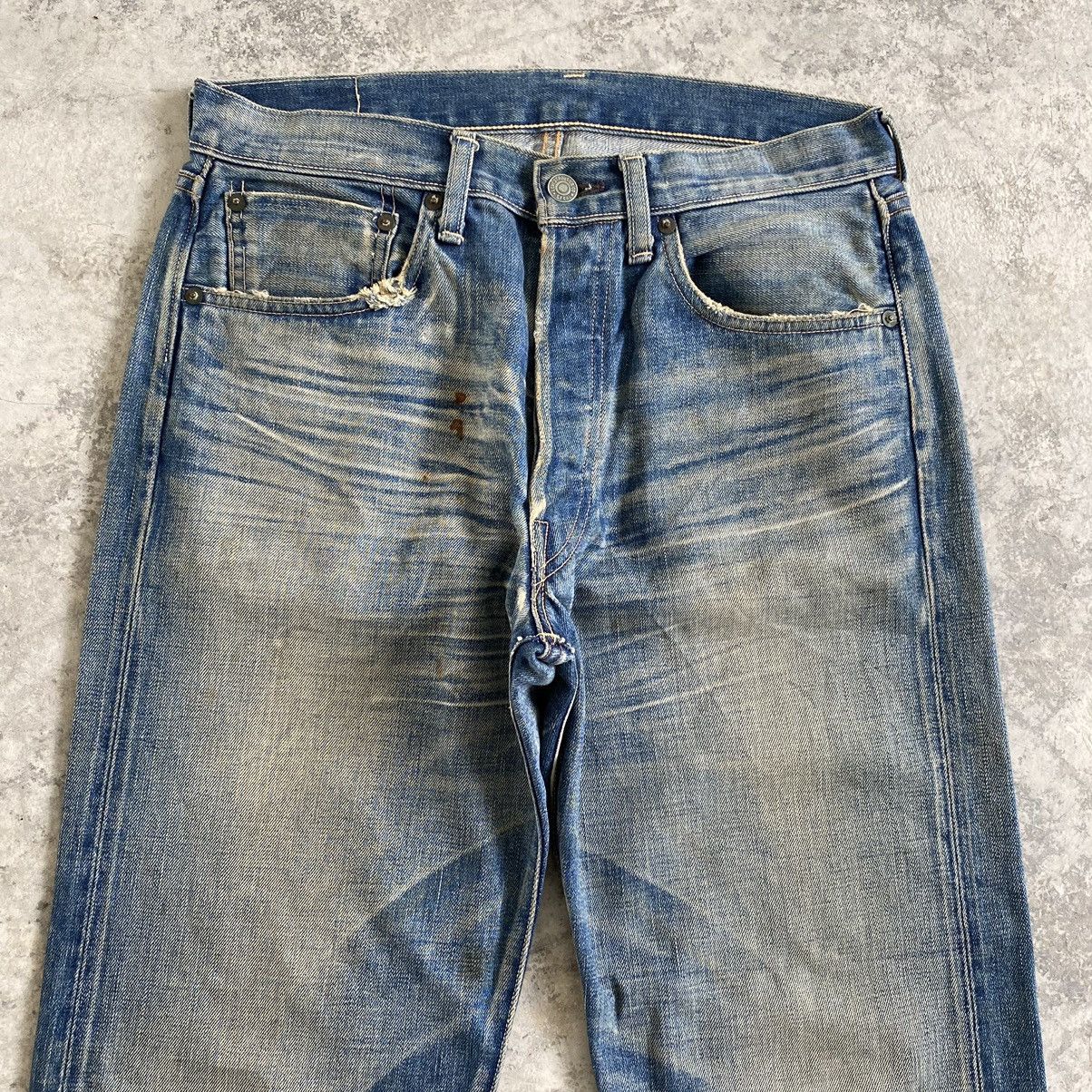 Levi's Size 31x30 Vintage Levi's 501XX Big E Selvedge LVC Japan Size US 31 - 7 Thumbnail
