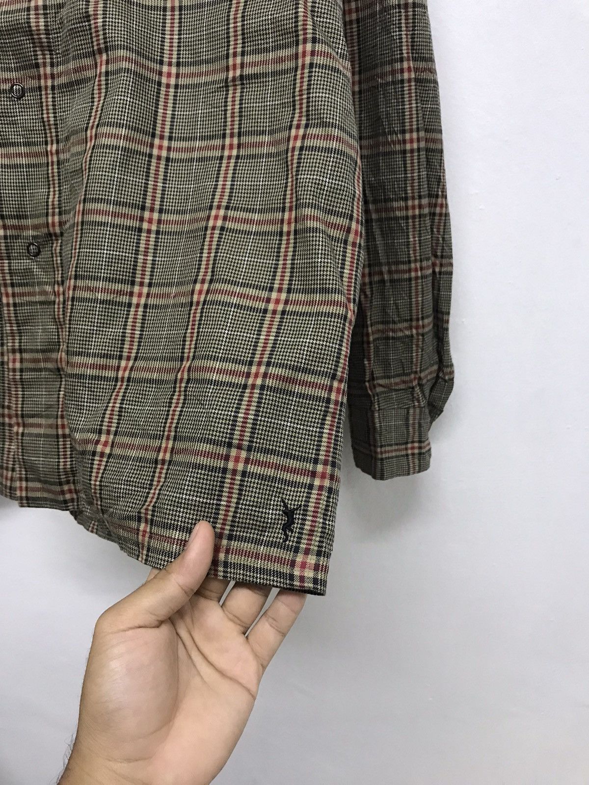 Japanese Brand × Number (N)ine × Takahiromiyashita The Soloist. Vintage Number (N)ine Nova Check Style Western Shirt Size US M / EU 48-50 / 2 - 6 Thumbnail