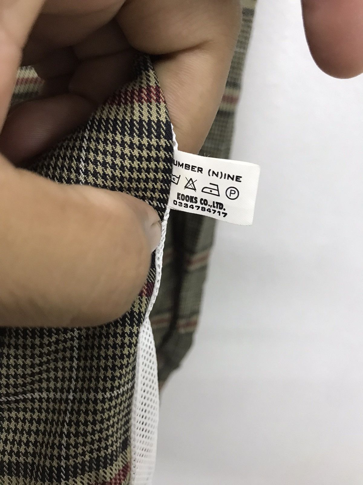 Japanese Brand × Number (N)ine × Takahiromiyashita The Soloist. Vintage Number (N)ine Nova Check Style Western Shirt Size US M / EU 48-50 / 2 - 13 Thumbnail