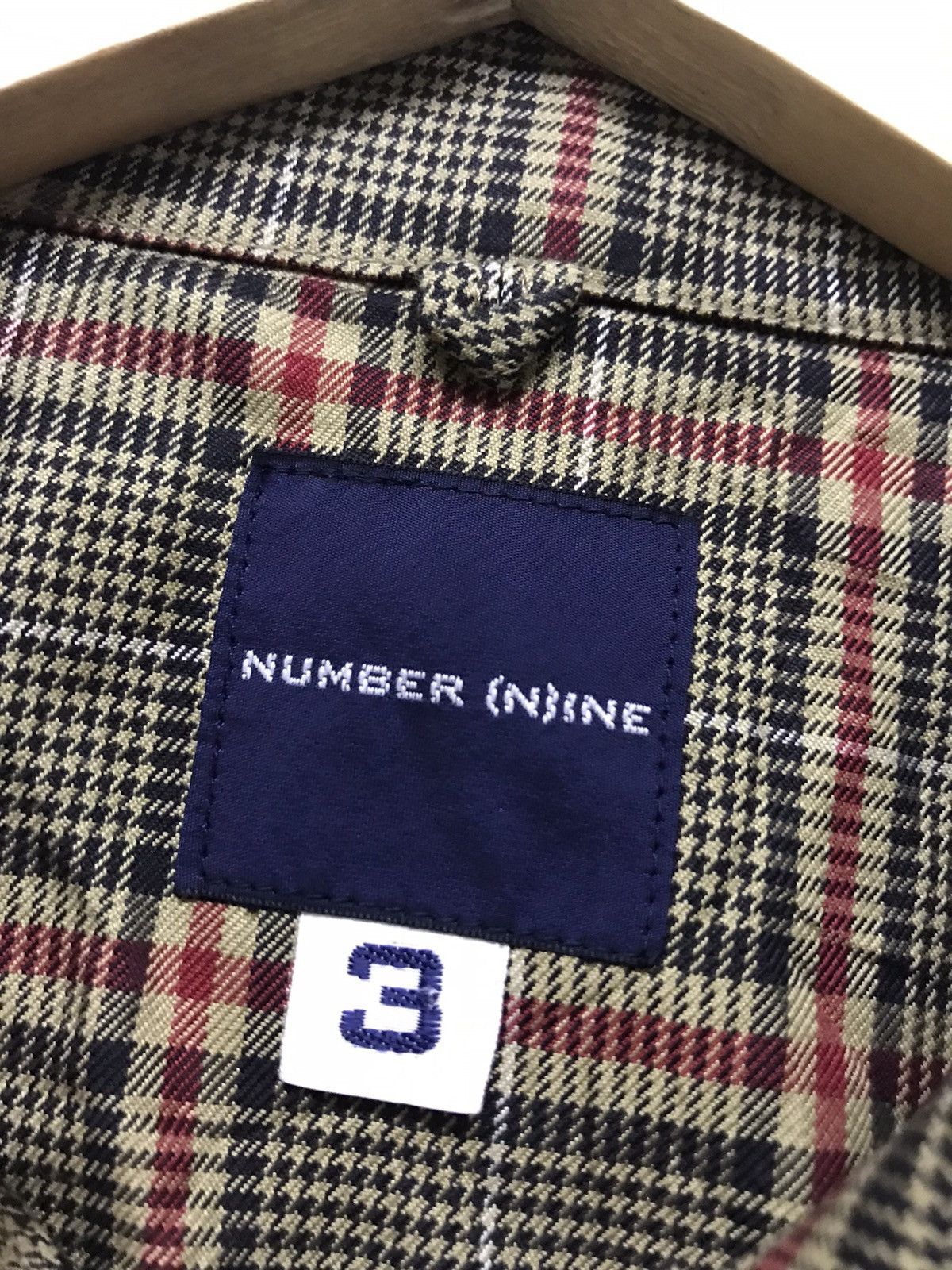 Japanese Brand × Number (N)ine × Takahiromiyashita The Soloist. Vintage Number (N)ine Nova Check Style Western Shirt Size US M / EU 48-50 / 2 - 9 Thumbnail