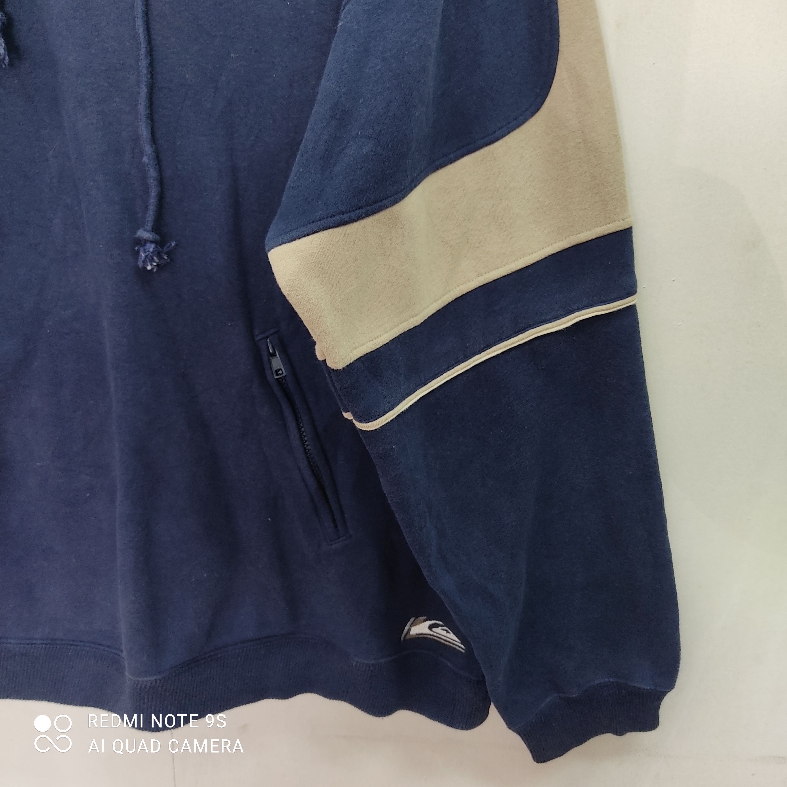Quiksilver Quiksilver Big Stripe Blue Hoodie Size US XXL / EU 58 / 5 - 7 Thumbnail