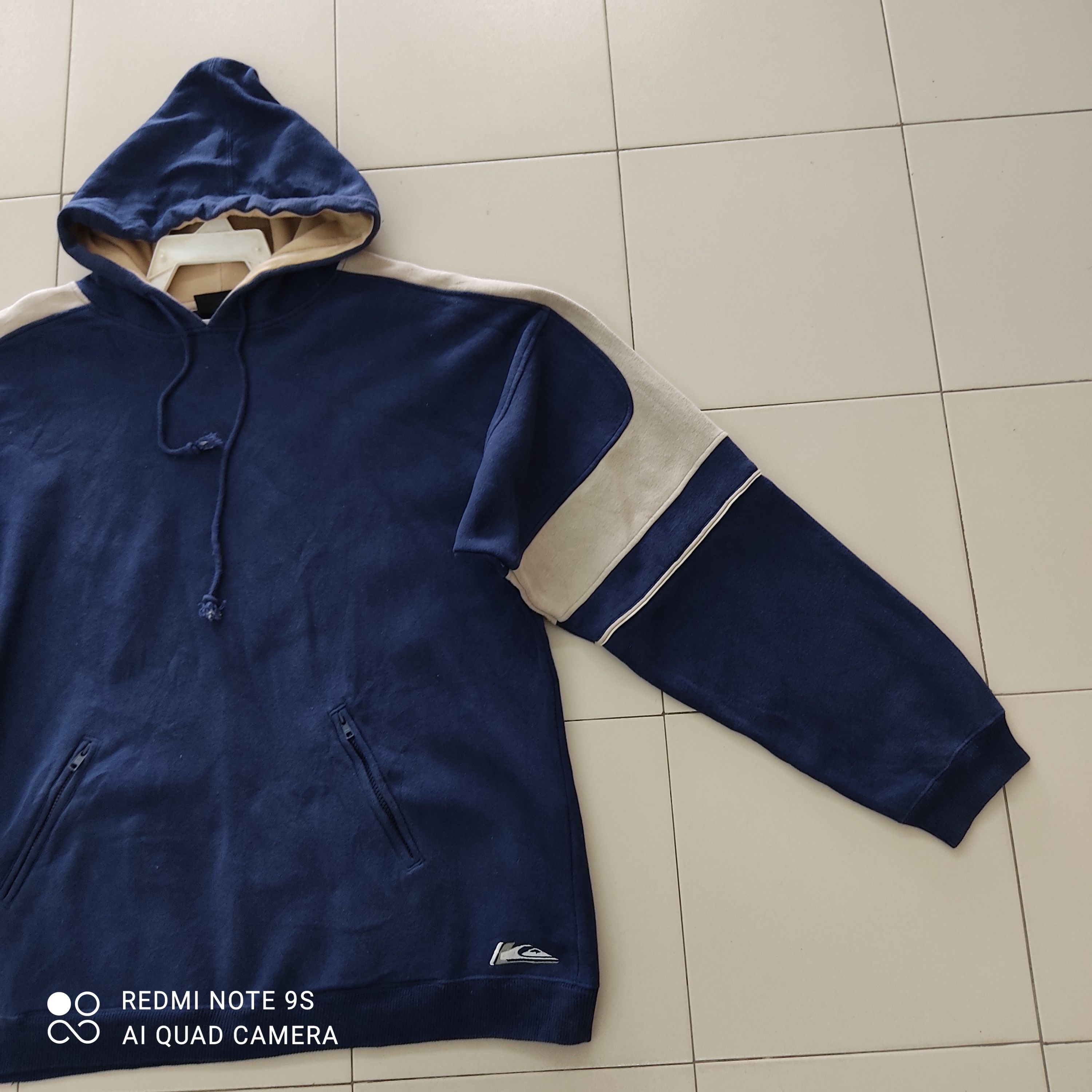 Quiksilver Quiksilver Big Stripe Blue Hoodie Size US XXL / EU 58 / 5 - 14 Thumbnail