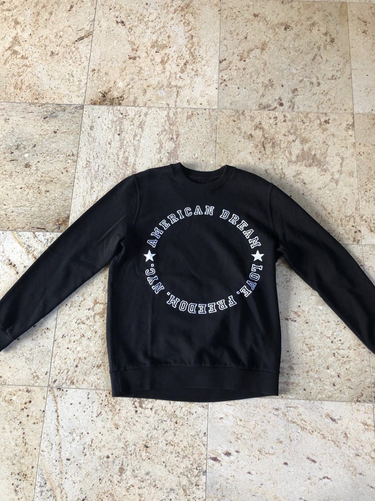 image of Givenchy American Dream Crewneck Sweater in Black, Men's (Size Small)