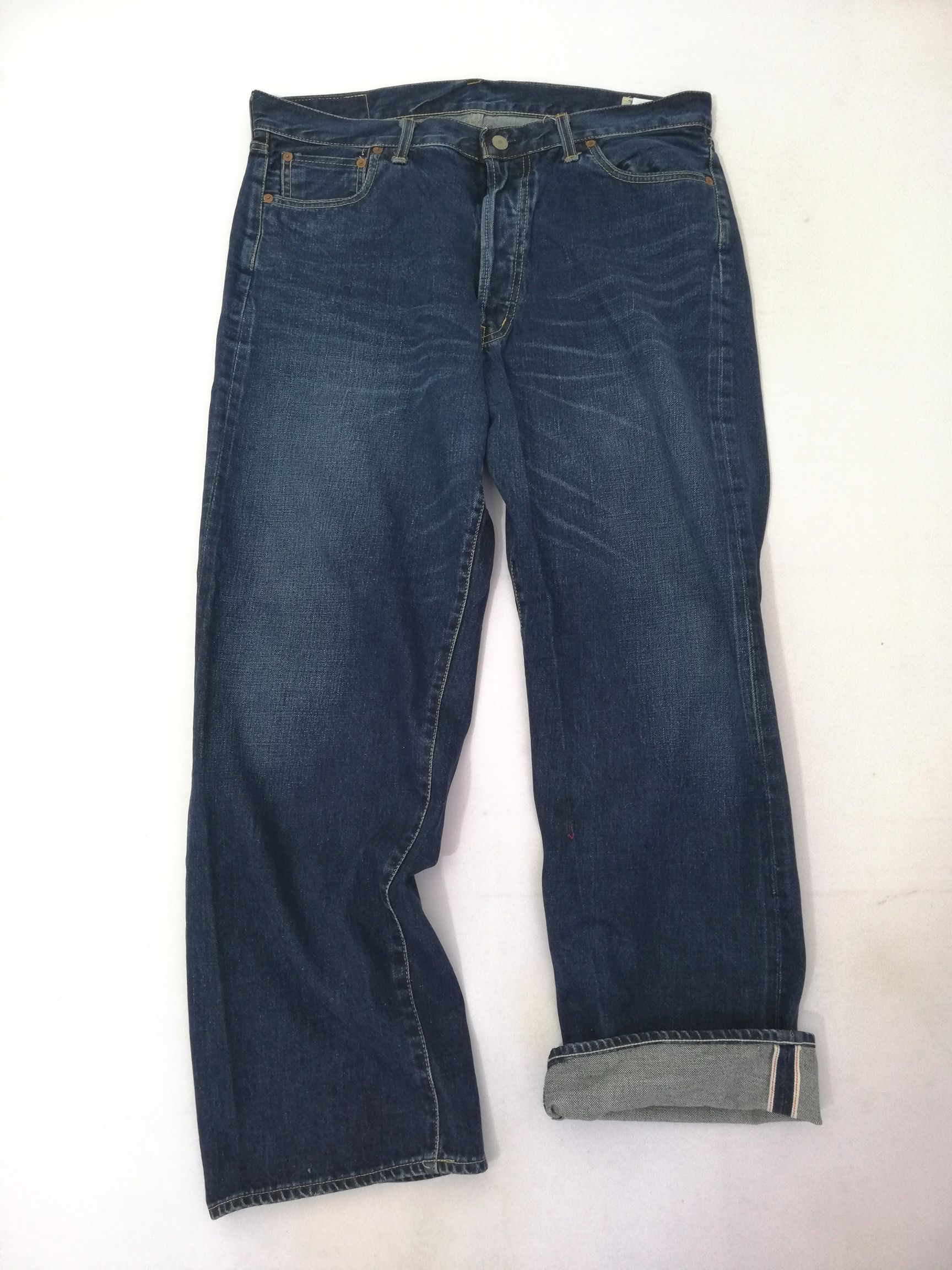 Japanese Brand Bartack Denim Selvedge Jeans Japan Size US 36 / EU 52 - 1 Thumbnail