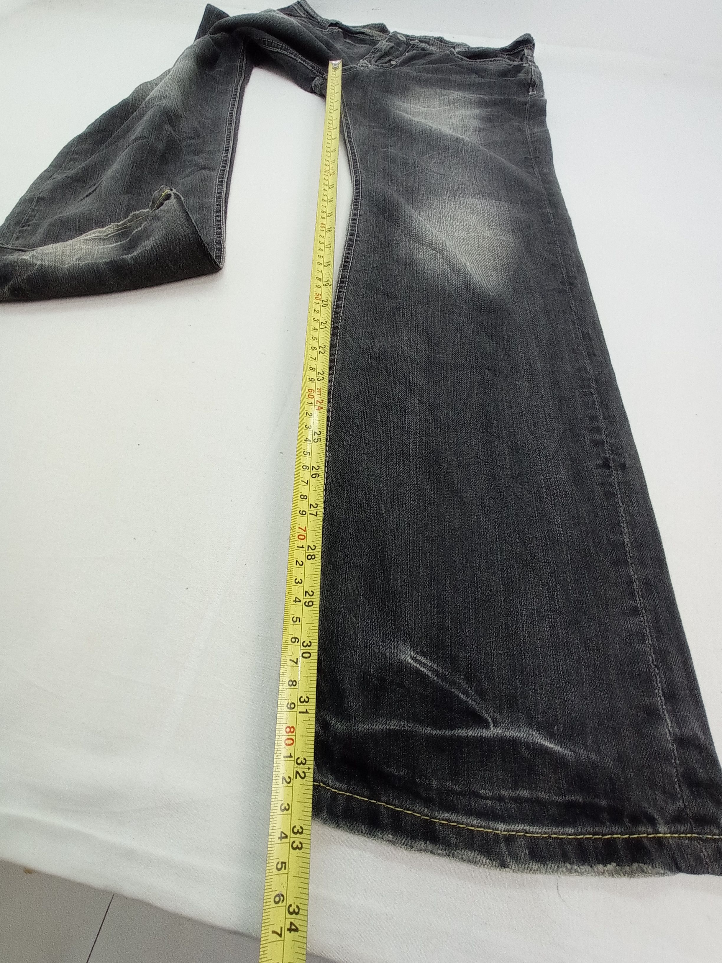 Other Back Number Black Denim Pants Size US 34 / EU 50 - 16 Thumbnail