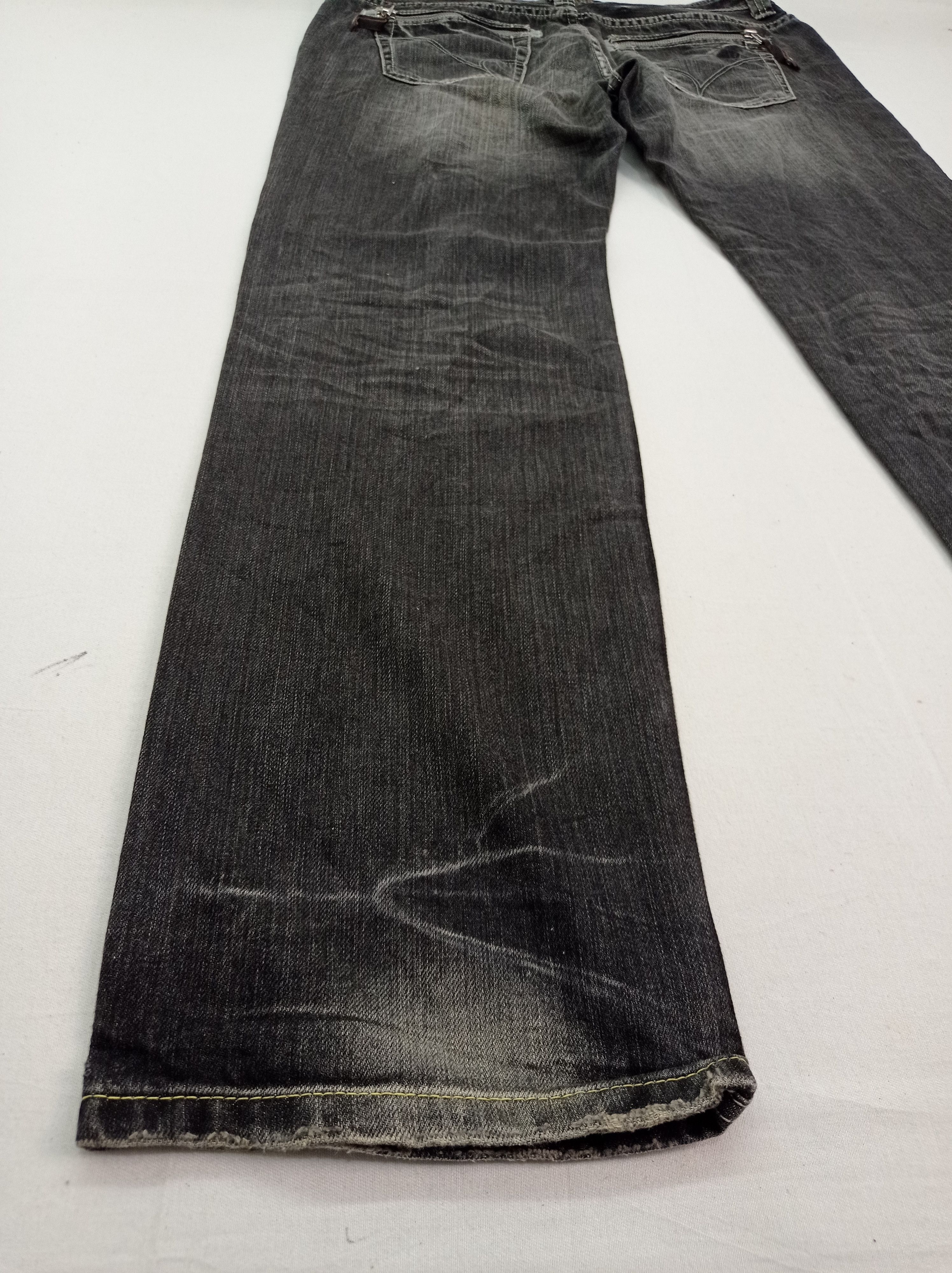 Other Back Number Black Denim Pants Size US 34 / EU 50 - 14 Thumbnail