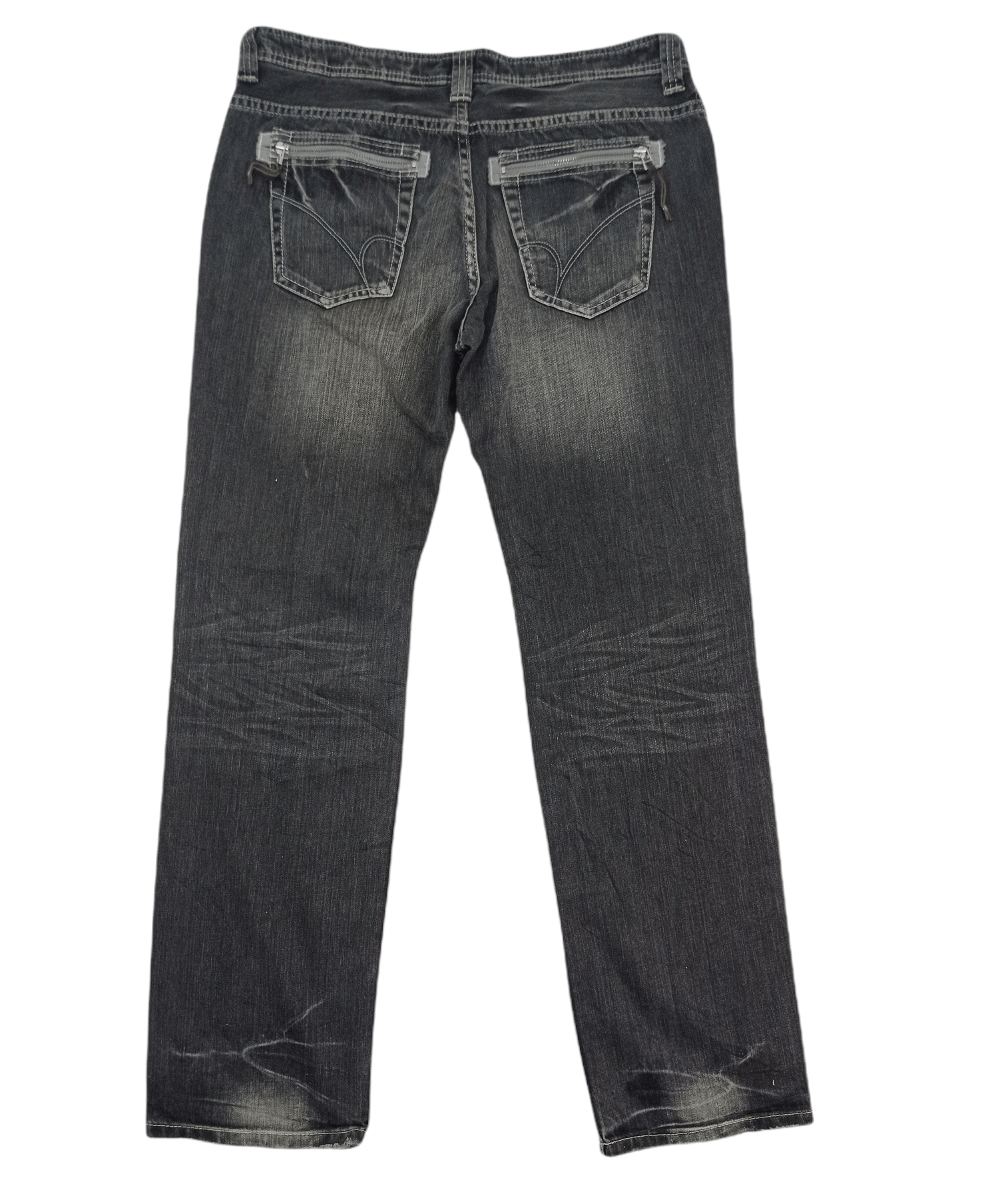 Other Back Number Black Denim Pants Size US 34 / EU 50 - 2 Thumbnail