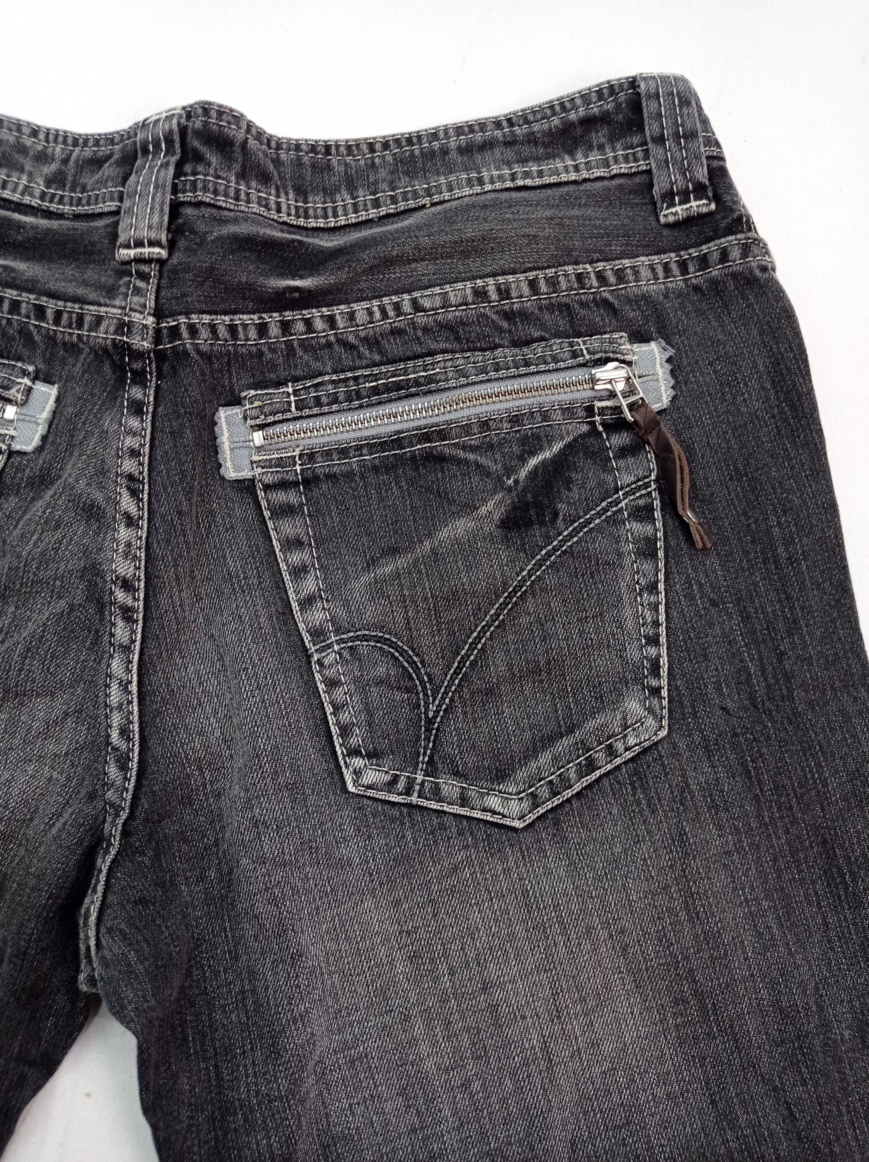 Other Back Number Black Denim Pants Size US 34 / EU 50 - 12 Thumbnail