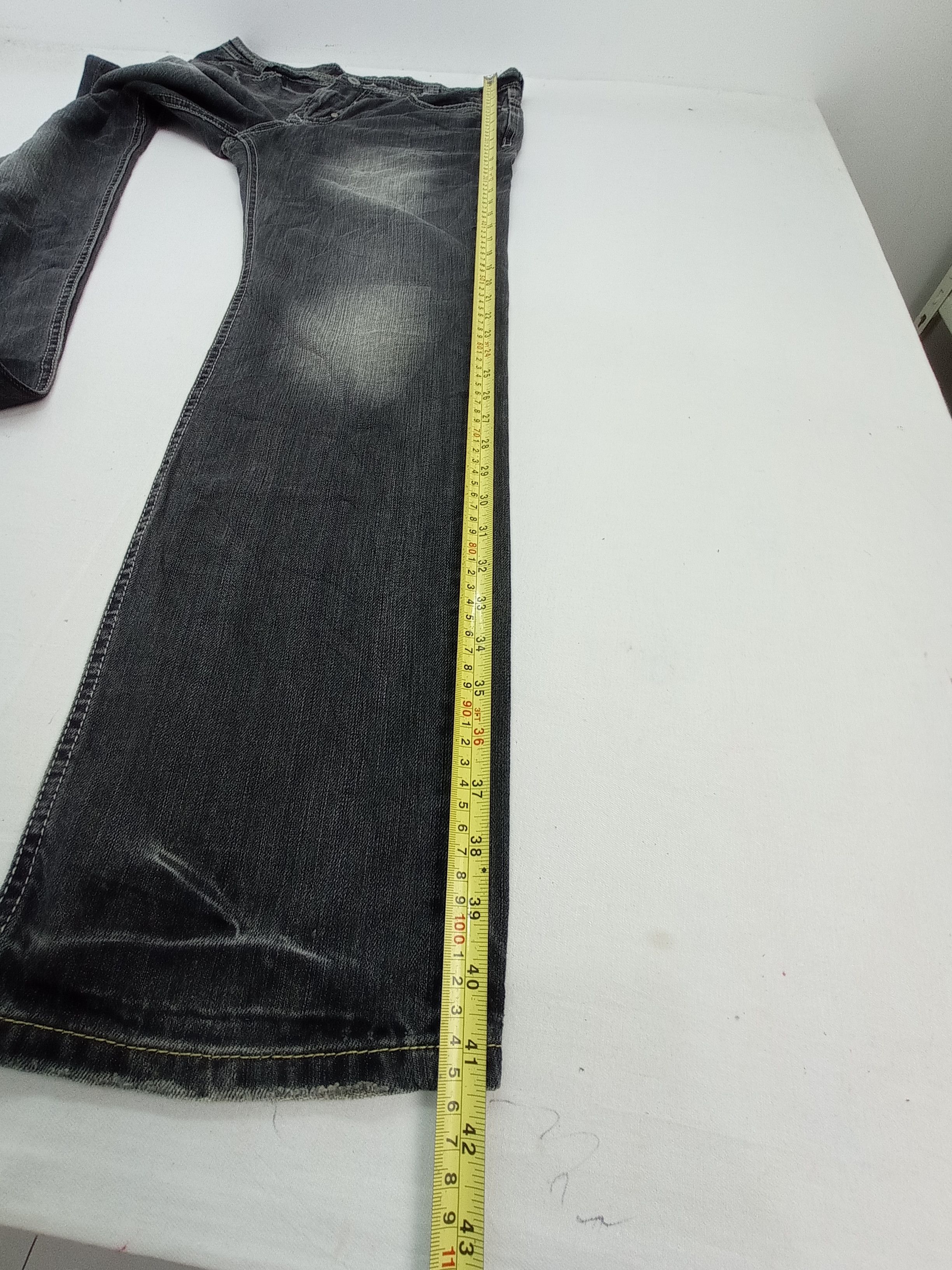 Other Back Number Black Denim Pants Size US 34 / EU 50 - 17 Thumbnail