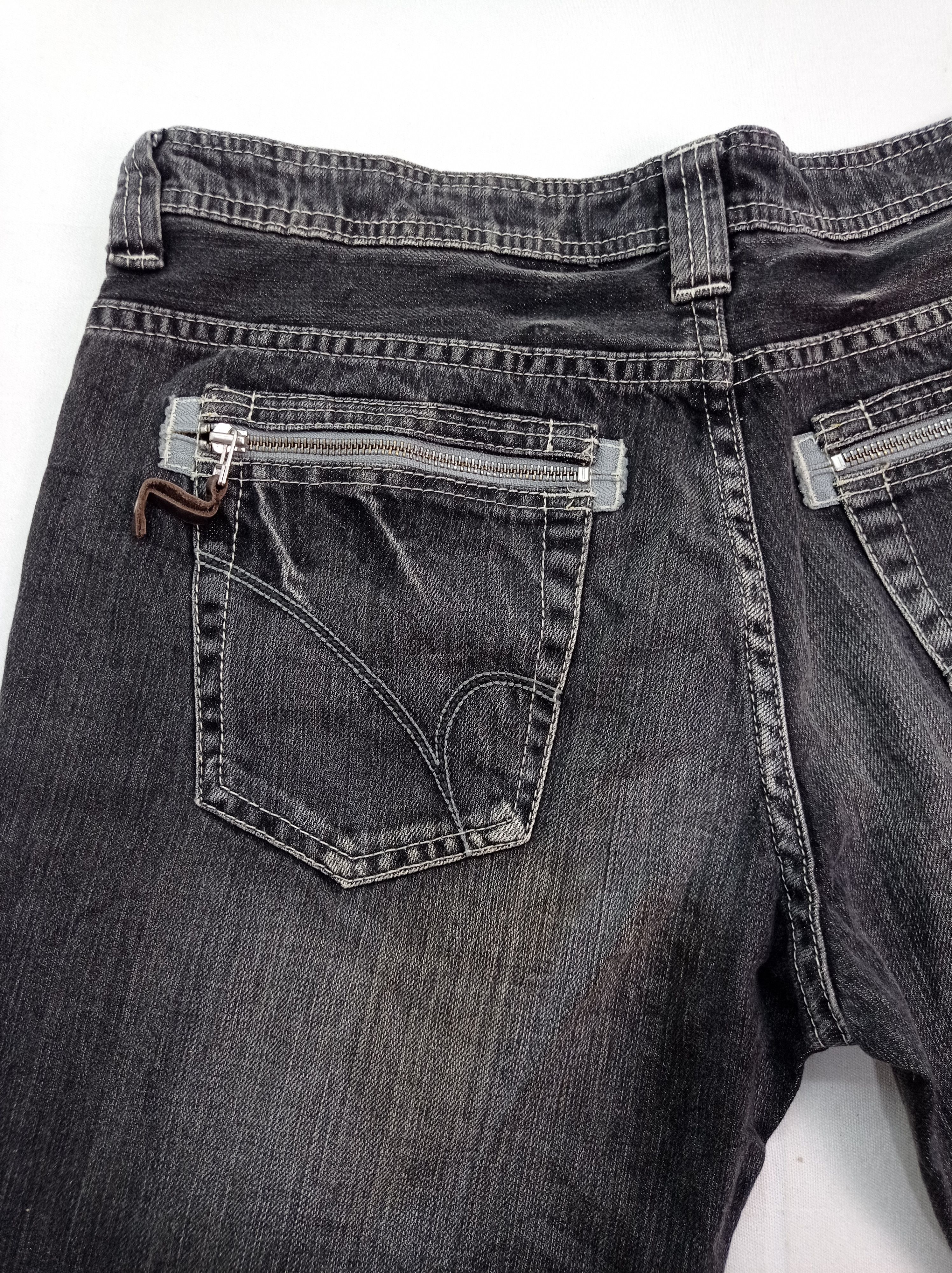Other Back Number Black Denim Pants Size US 34 / EU 50 - 11 Thumbnail