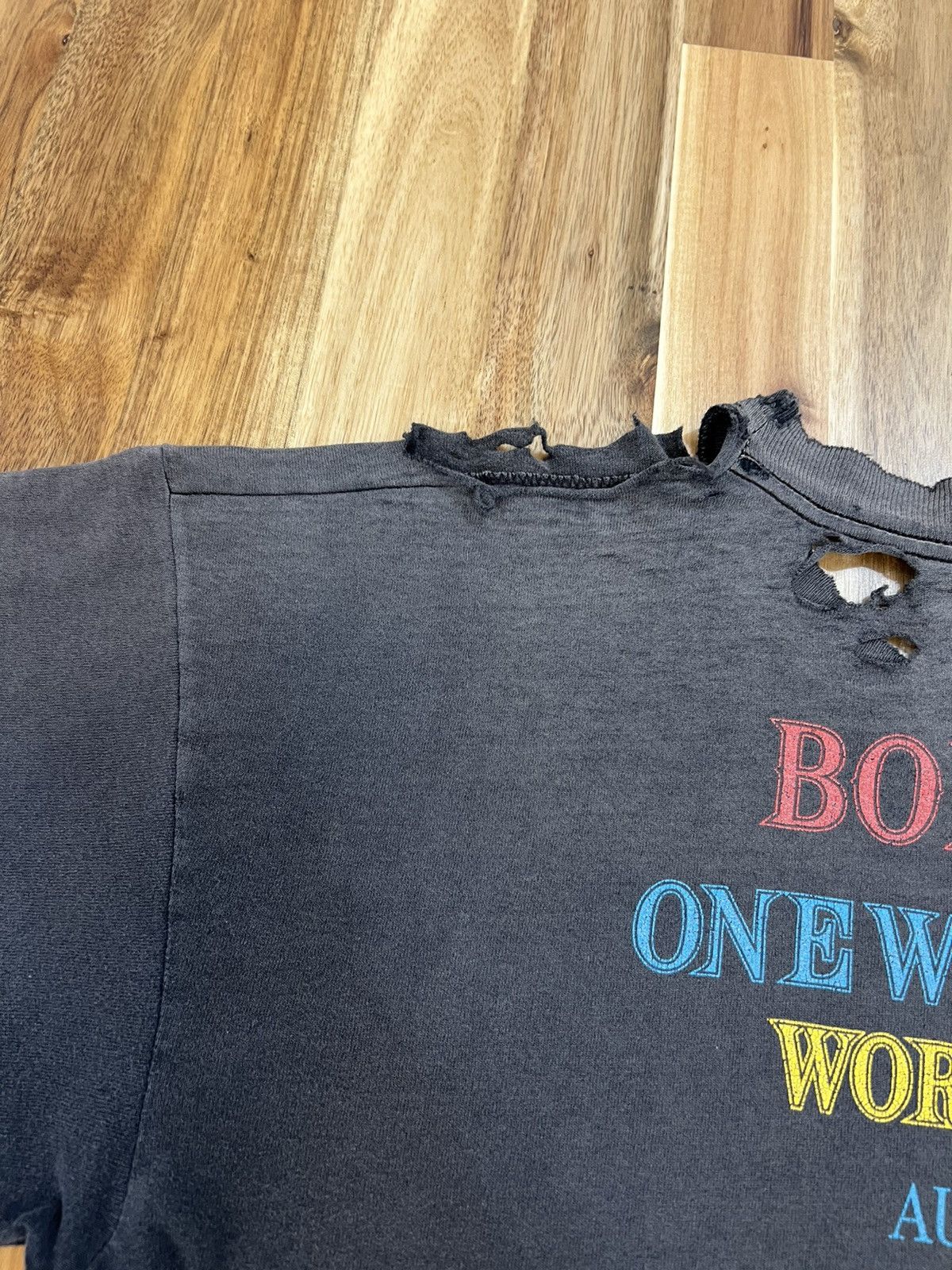 Bon Jovi Vintage Bon Jovi Destroyed Trashed Shirts Tee Size US M / EU 48-50 / 2 - 10 Thumbnail