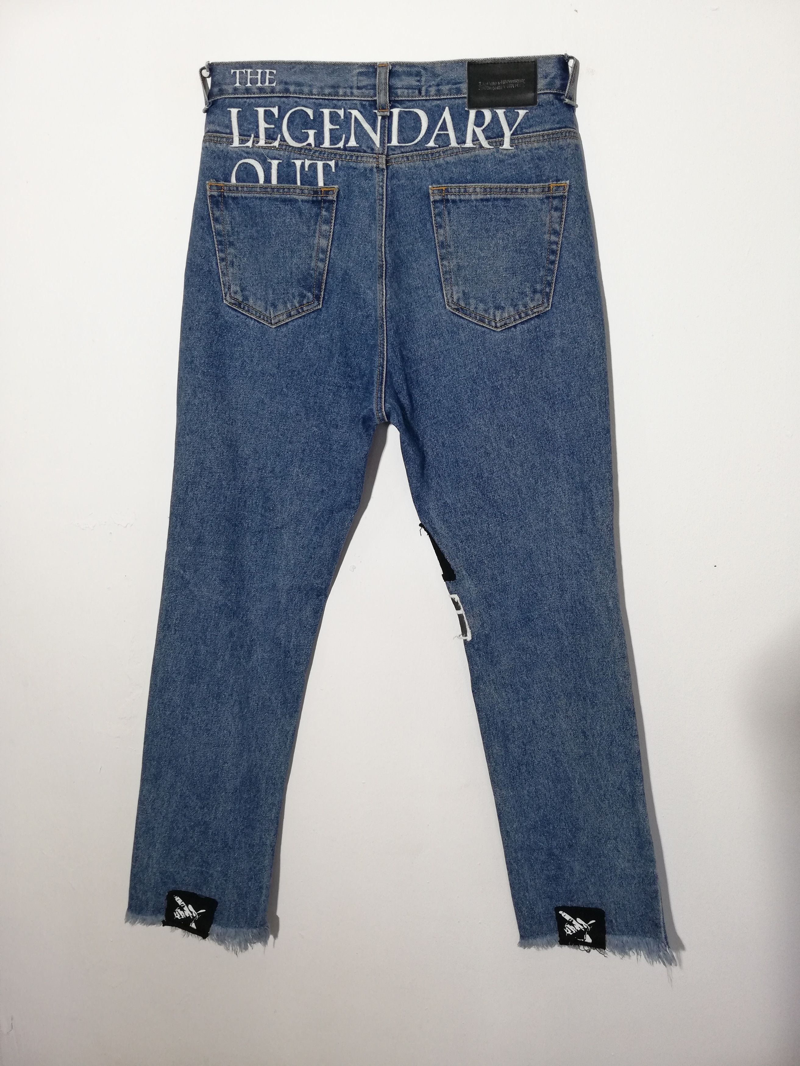 I Am Not A Human Being I Am Not A Human Being Korea Fashion Design Denim Size US 32 / EU 48 - 2 Thumbnail