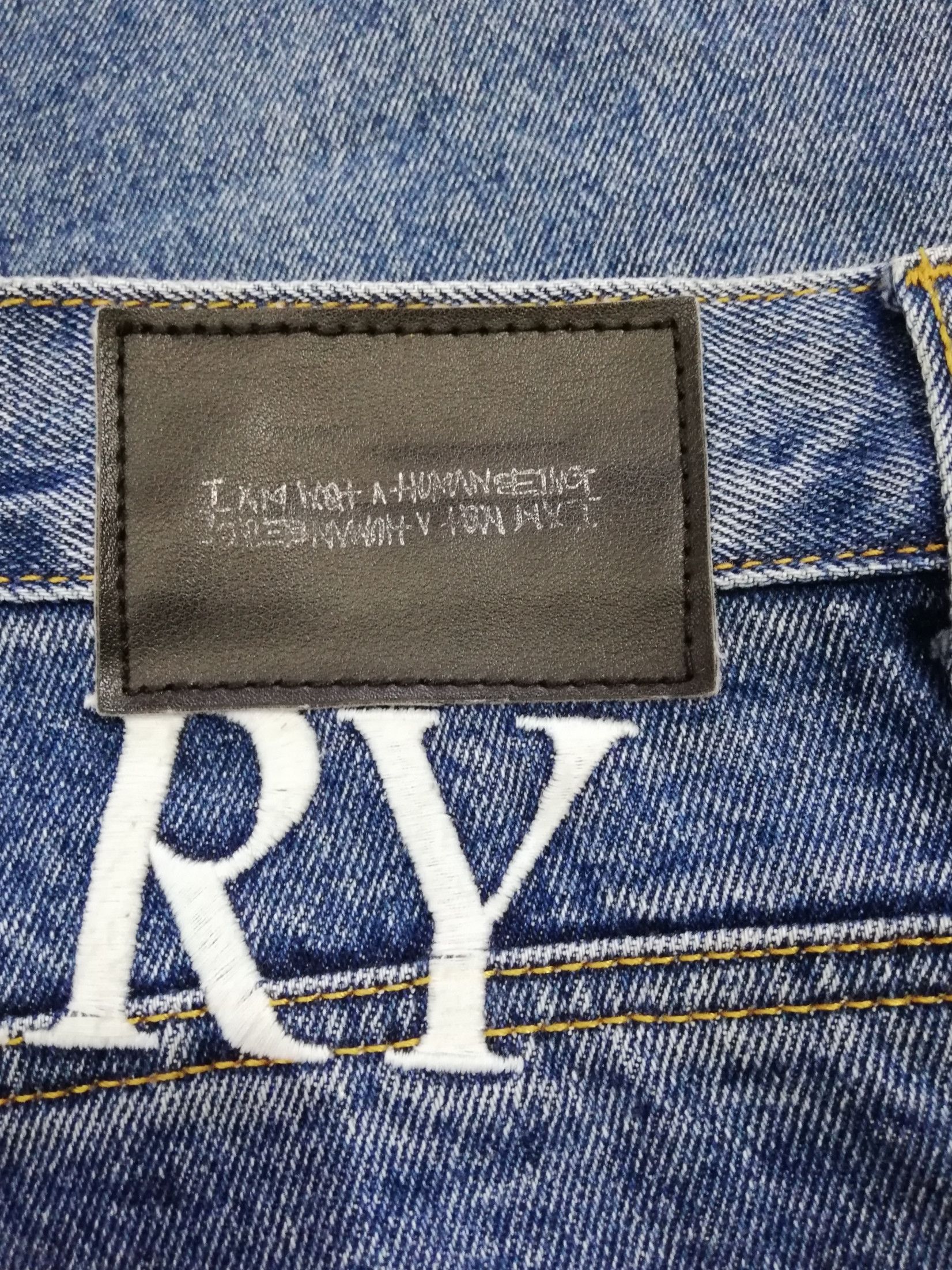 I Am Not A Human Being I Am Not A Human Being Korea Fashion Design Denim Size US 32 / EU 48 - 6 Thumbnail