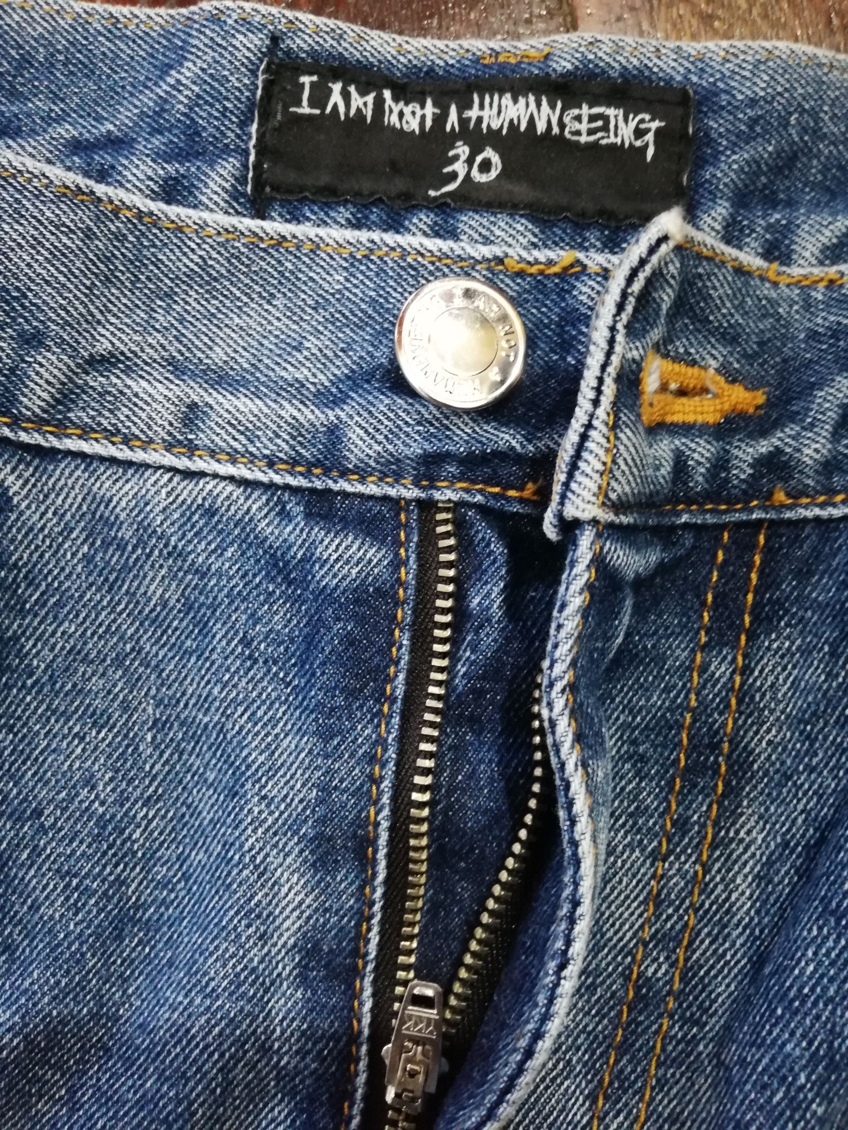 I Am Not A Human Being I Am Not A Human Being Korea Fashion Design Denim Size US 32 / EU 48 - 3 Thumbnail