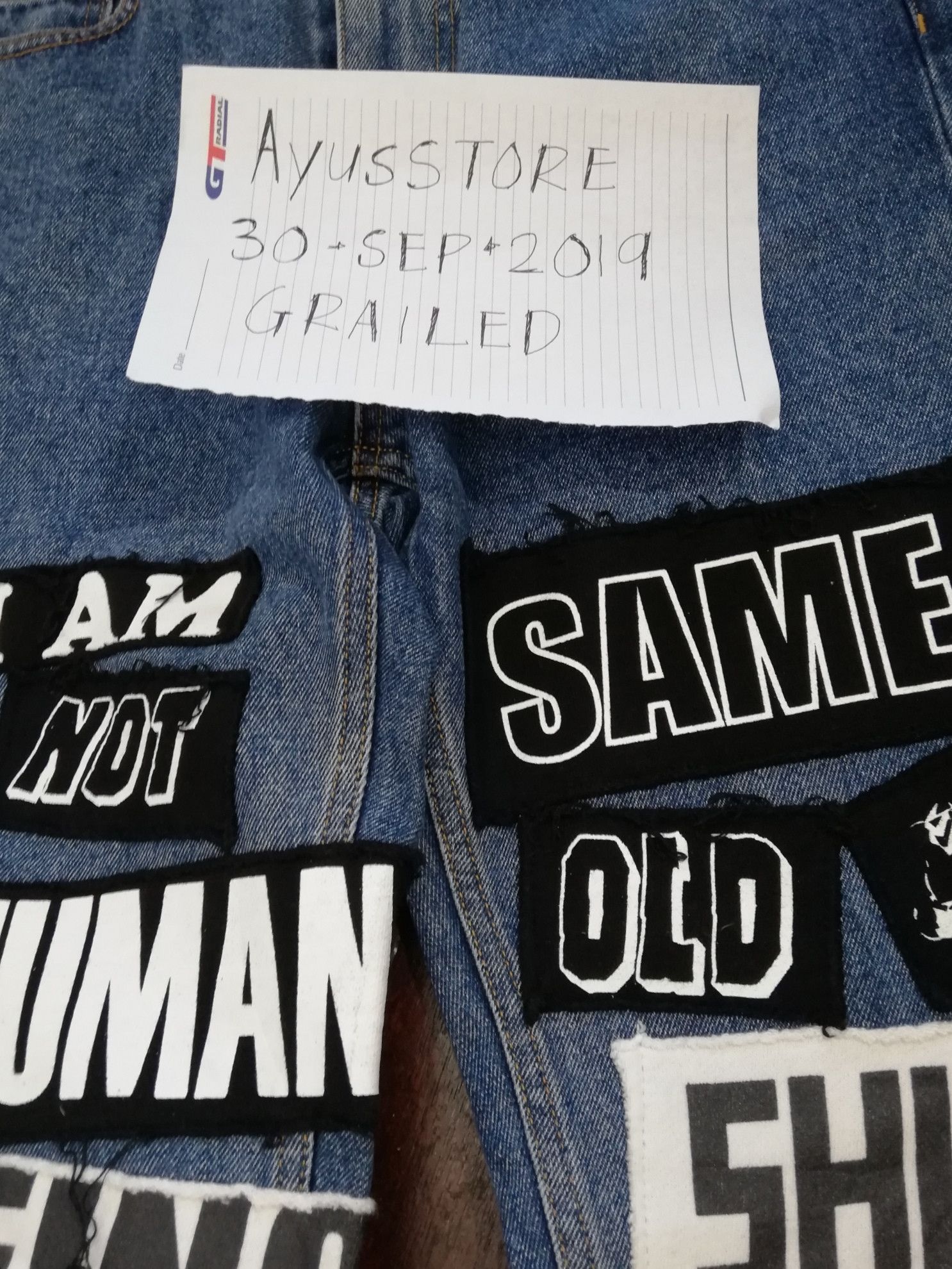 I Am Not A Human Being I Am Not A Human Being Korea Fashion Design Denim Size US 32 / EU 48 - 5 Thumbnail