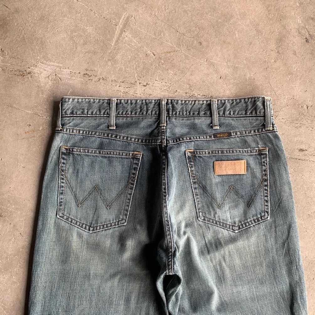 Vintage ‼️ DISTRESSED DENIM Vtg Western Wrangler Jeans Pants Size US 34 / EU 50 - 11 Thumbnail