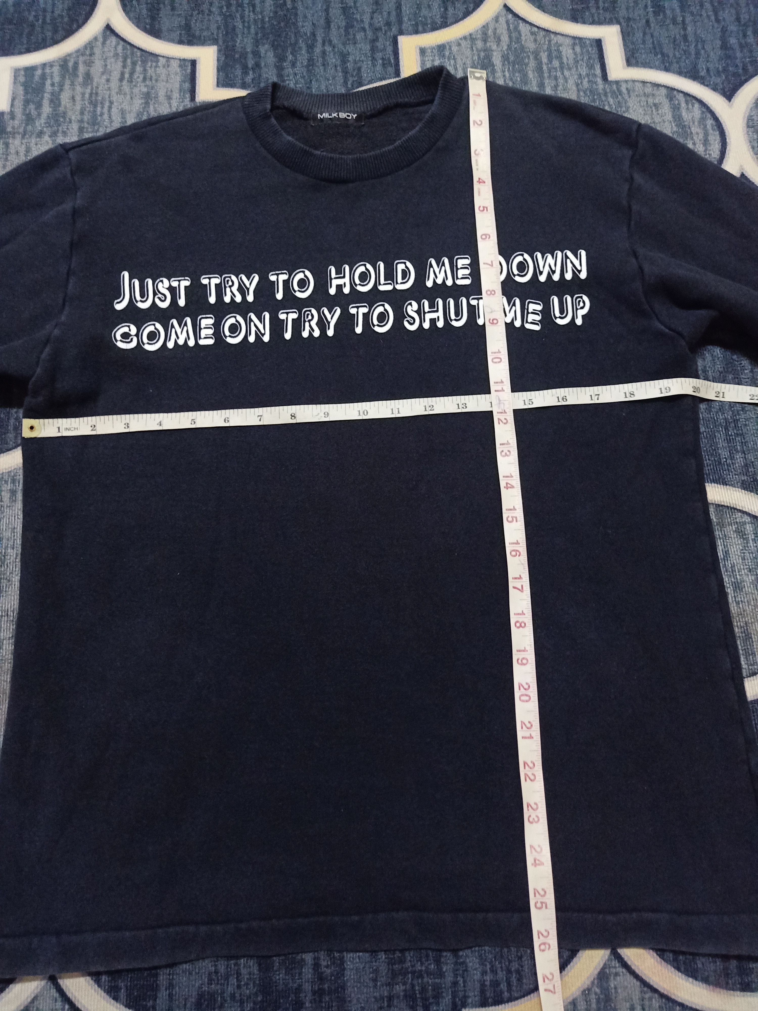 20471120 🔥Last Offer🔥 Rare Vintage Milkboy Anime Punk Jumper Size US M / EU 48-50 / 2 - 6 Thumbnail