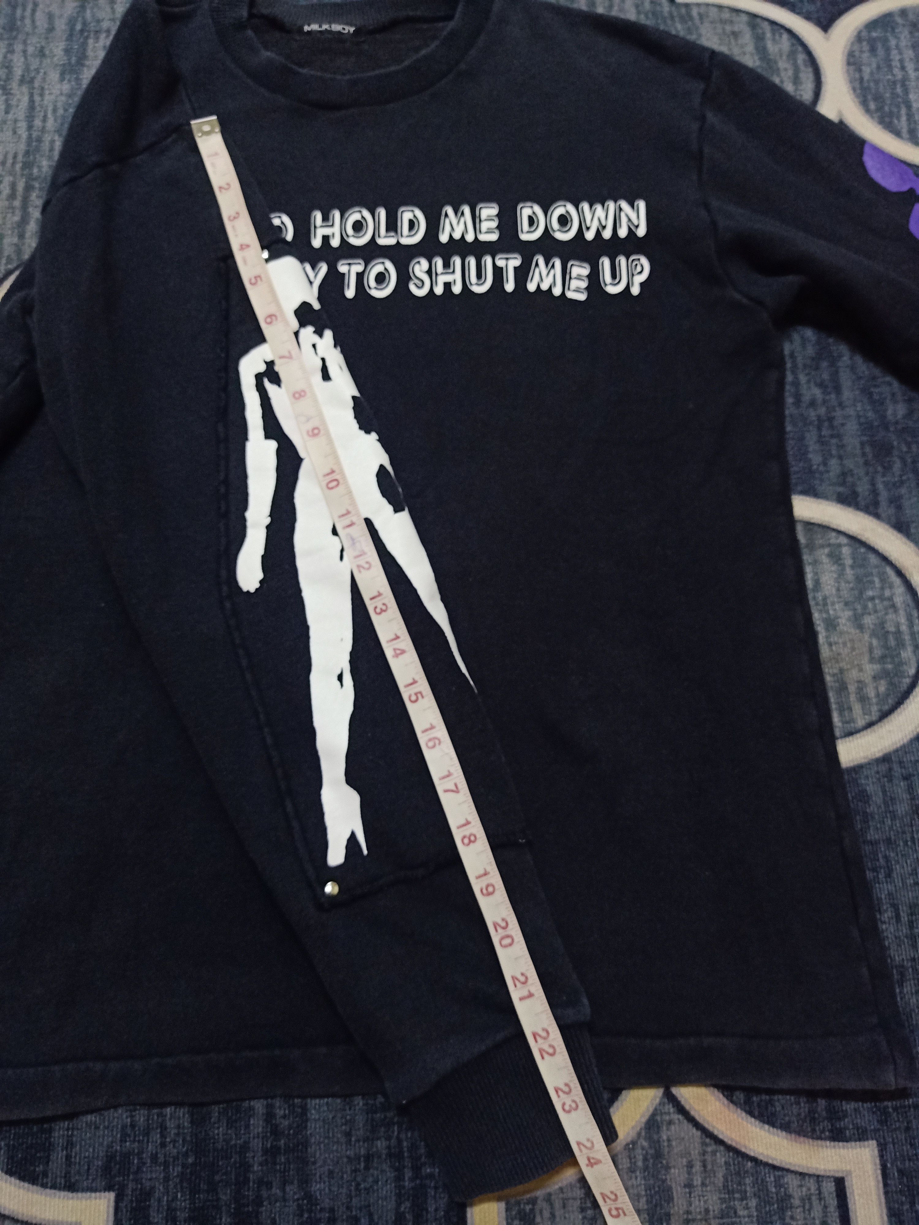 20471120 🔥Last Offer🔥 Rare Vintage Milkboy Anime Punk Jumper Size US M / EU 48-50 / 2 - 7 Thumbnail