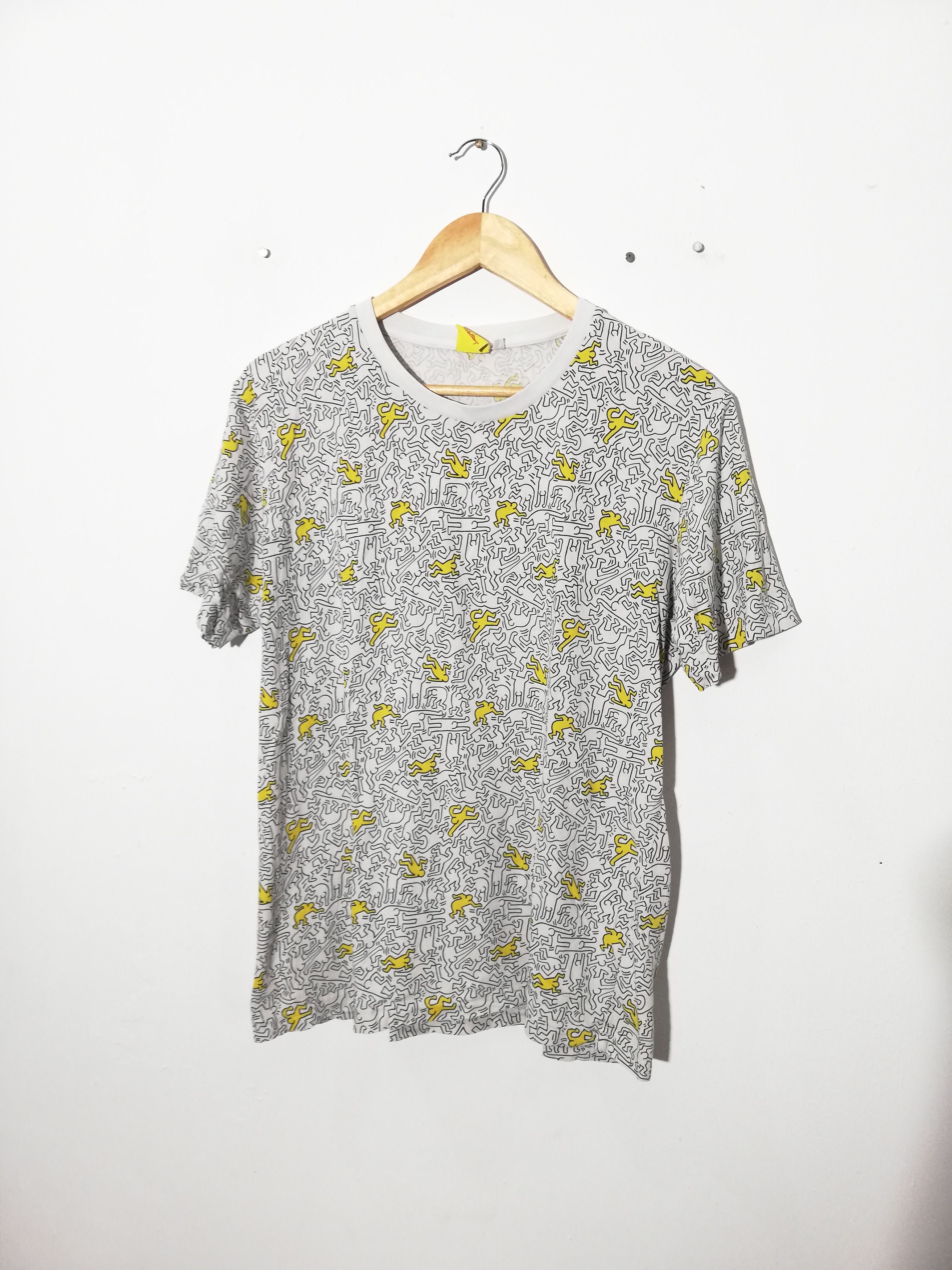 Keith Haring × Uniqlo Keith Haring All Overprint Tshirt Size US L / EU 52-54 / 3 - 1 Thumbnail