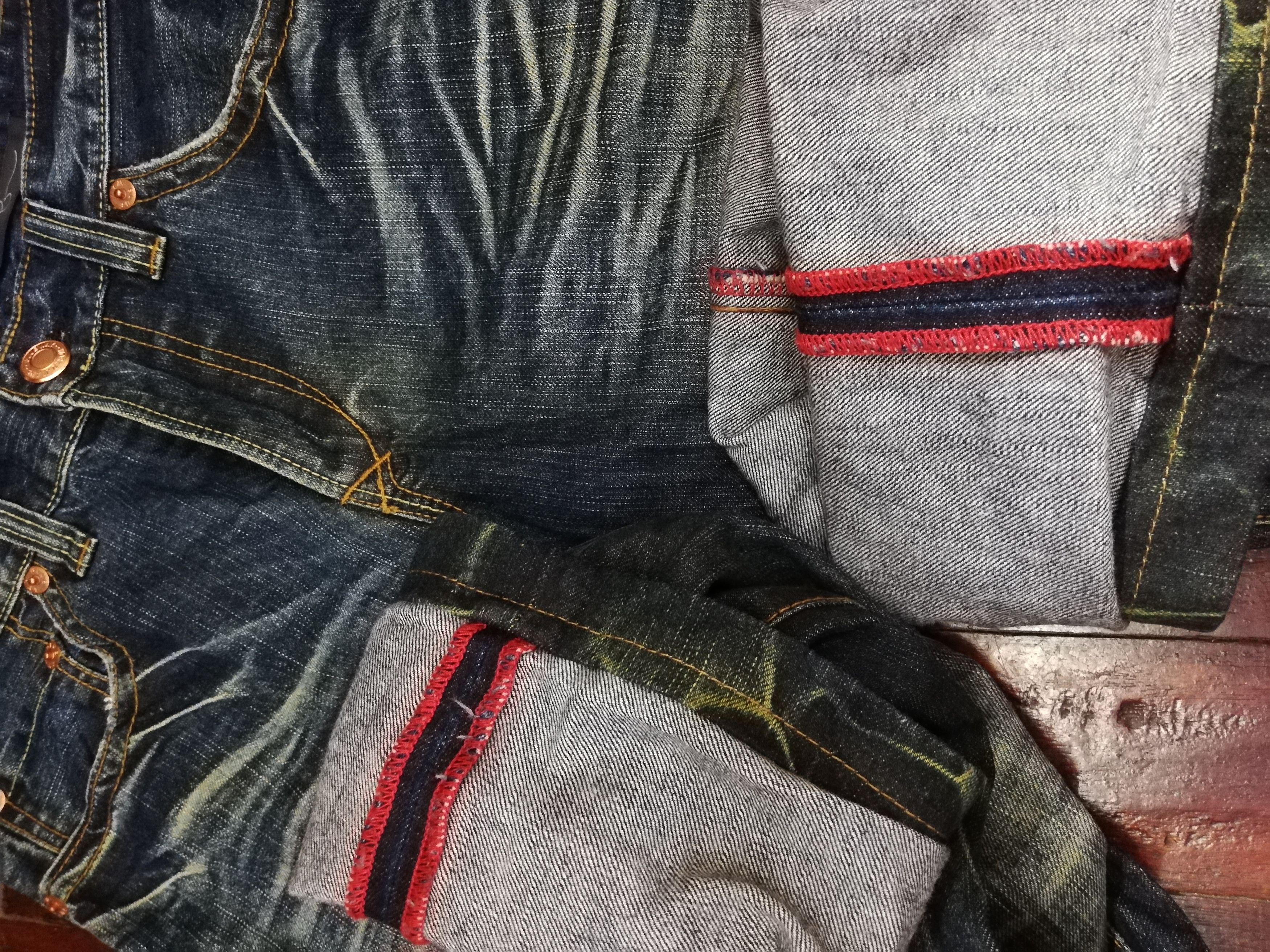 Japanese Brand Blue Way Jeans Size US 31 - 2 Thumbnail