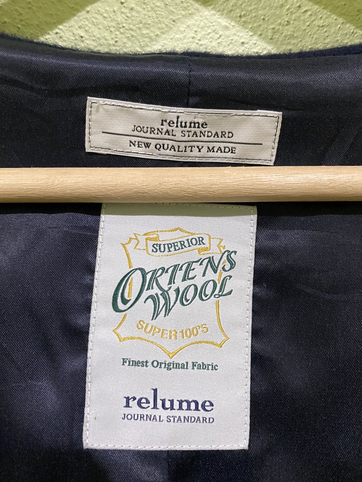 Journal Standard RELUME JOURNAL STANDARD WOOL JACKET WITH HOODIES Size US M / EU 48-50 / 2 - 10 Thumbnail