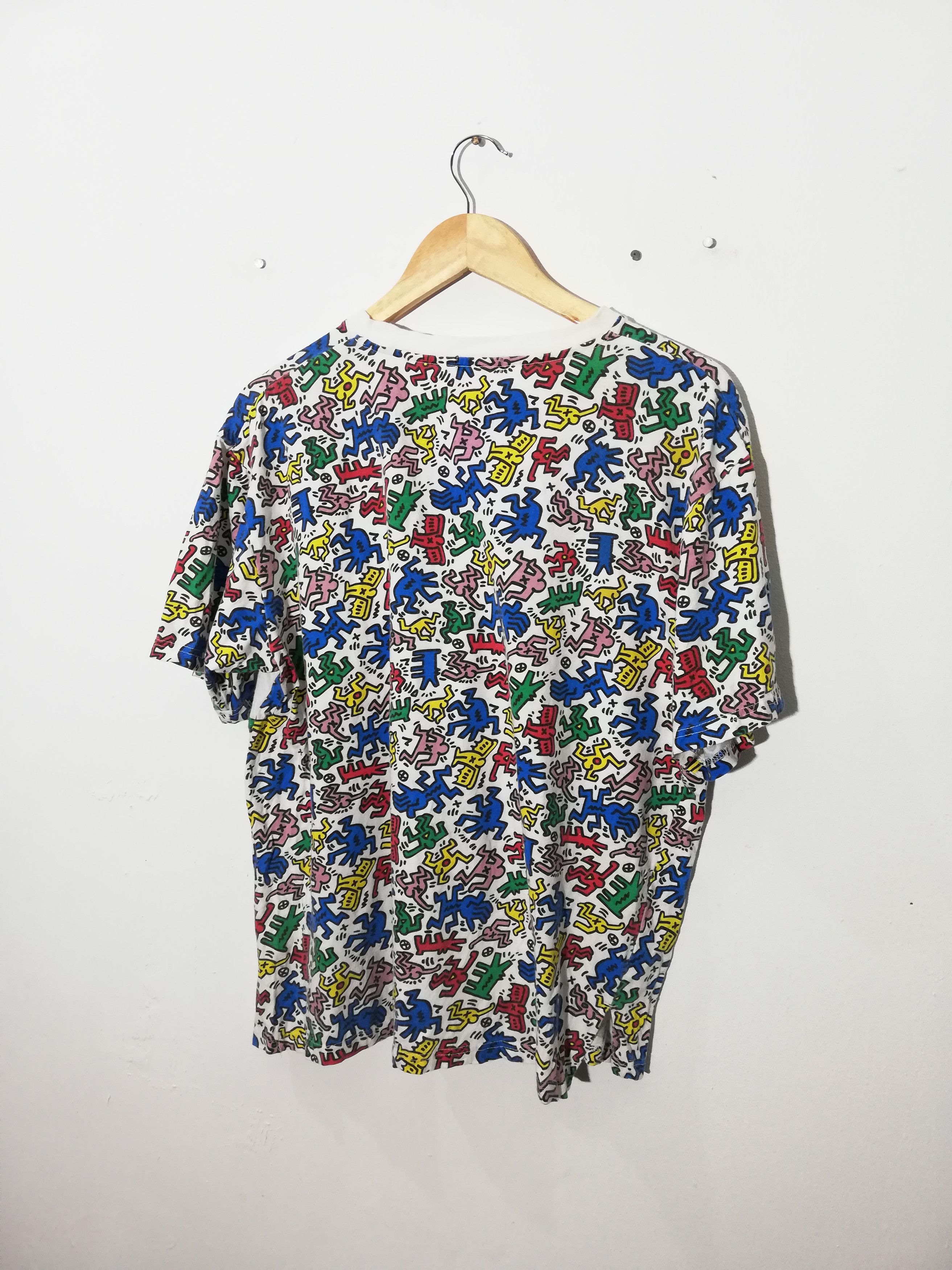 Keith Haring Keith Haring Full Over Print T-Shirt Size US M / EU 48-50 / 2 - 2 Thumbnail