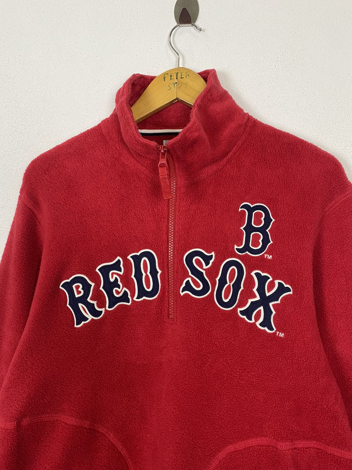 MLB MLB BOSTON RED SOX FLEECE SWEATER Size US XL / EU 56 / 4 - 3 Thumbnail