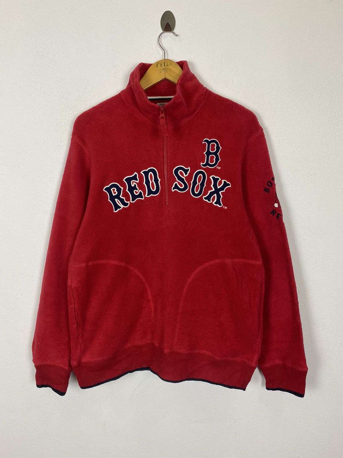 MLB MLB BOSTON RED SOX FLEECE SWEATER Size US XL / EU 56 / 4 - 2 Thumbnail