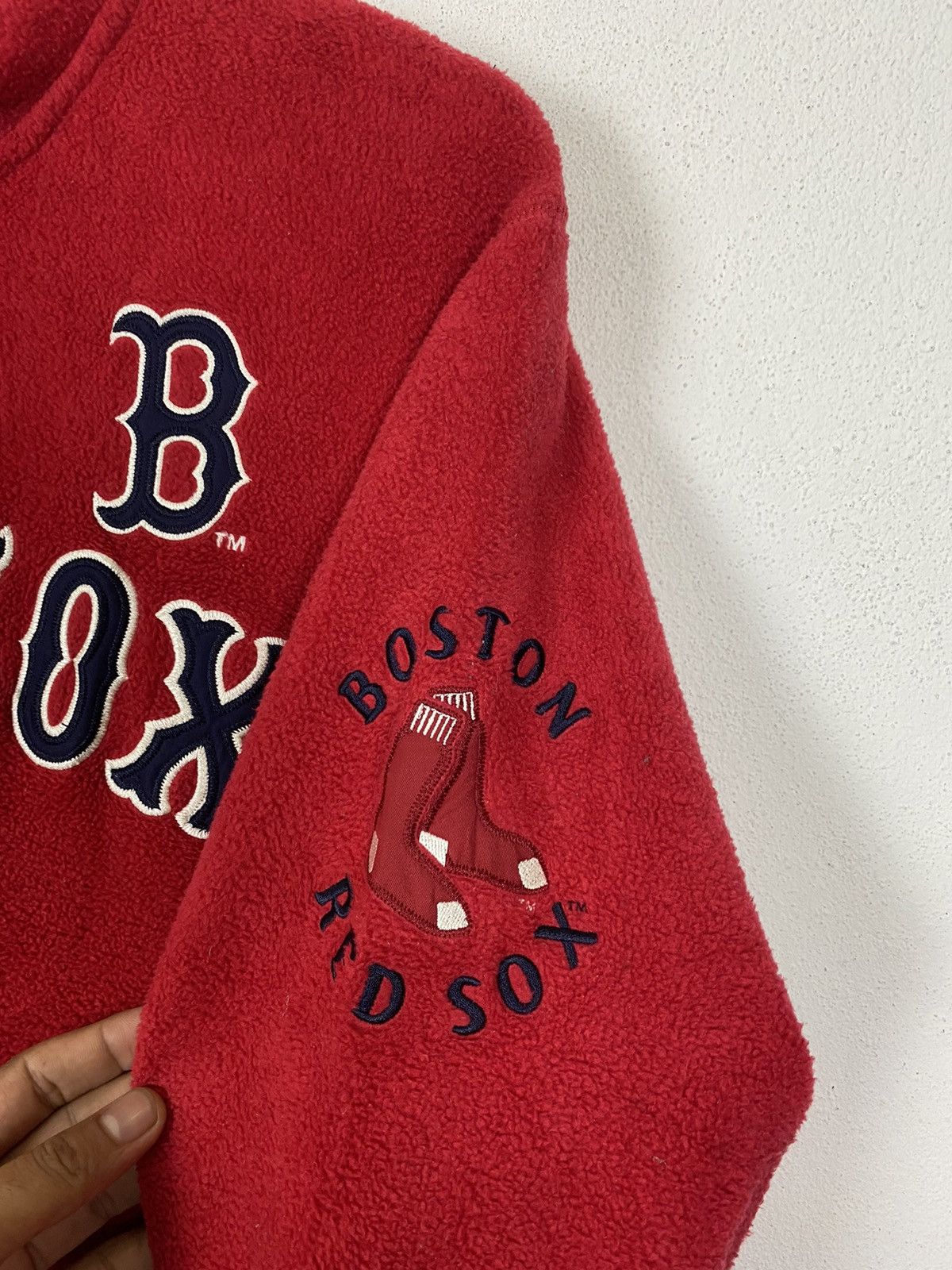MLB MLB BOSTON RED SOX FLEECE SWEATER Size US XL / EU 56 / 4 - 5 Thumbnail