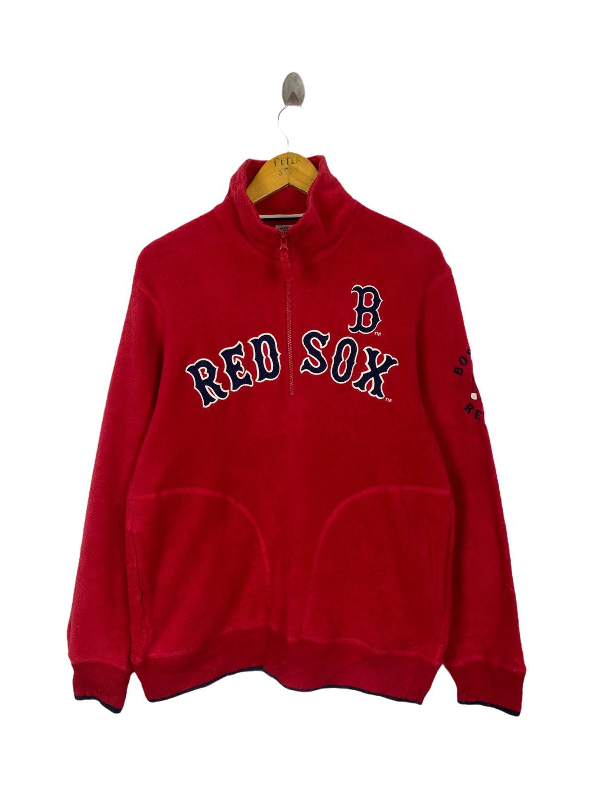 MLB MLB BOSTON RED SOX FLEECE SWEATER Size US XL / EU 56 / 4 - 1 Thumbnail