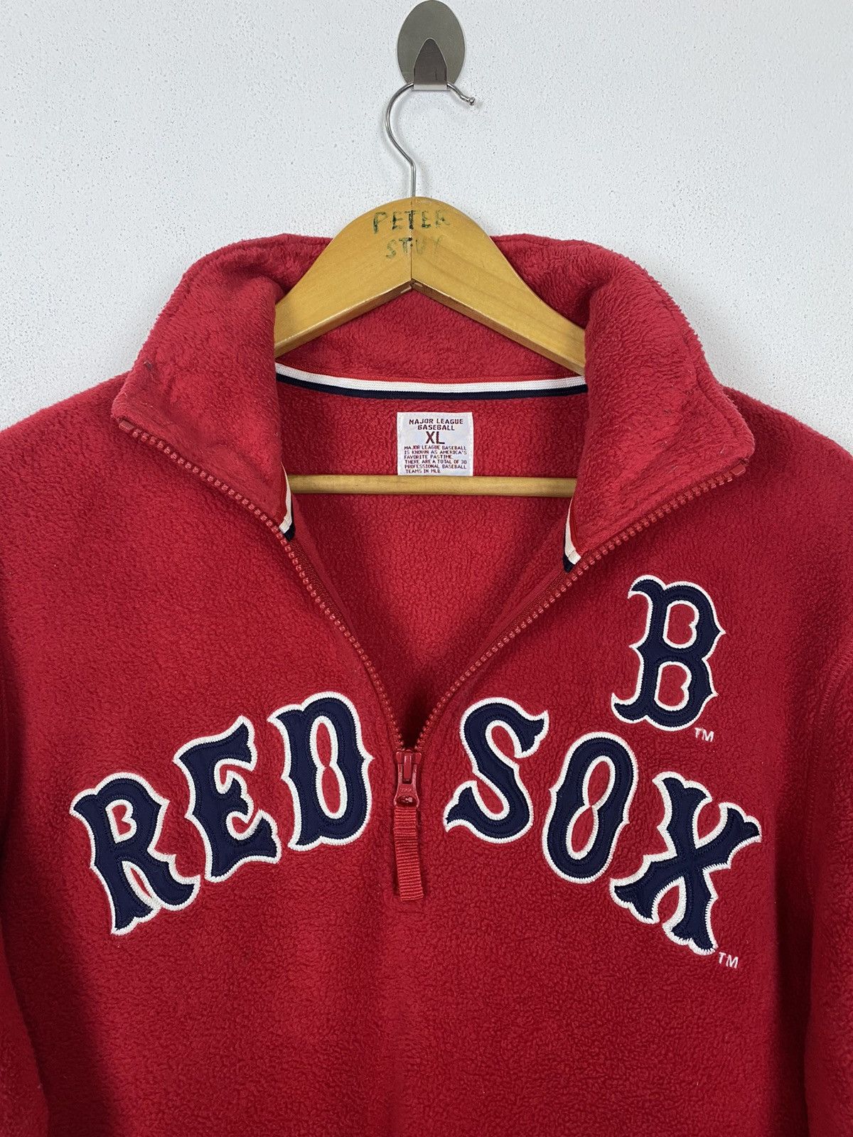MLB MLB BOSTON RED SOX FLEECE SWEATER Size US XL / EU 56 / 4 - 4 Thumbnail