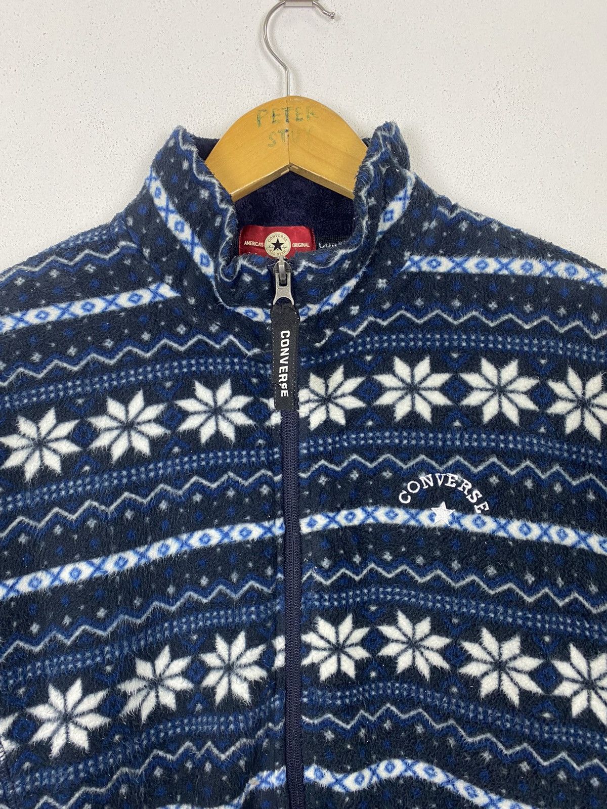 Converse CONVERSE FLEECE SWEATER NICE DESIGN Size US L / EU 52-54 / 3 - 4 Thumbnail