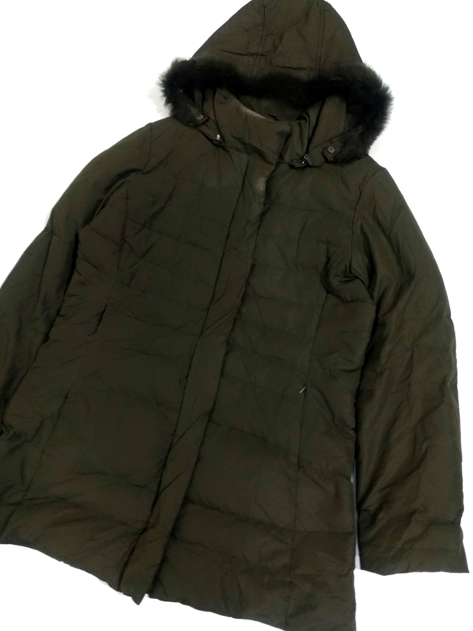 Designer × Valentino RARE! VTG RUDOLPH VALENTINO GREEN PUFFER PARKA Size US S / EU 44-46 / 1 - 3 Thumbnail