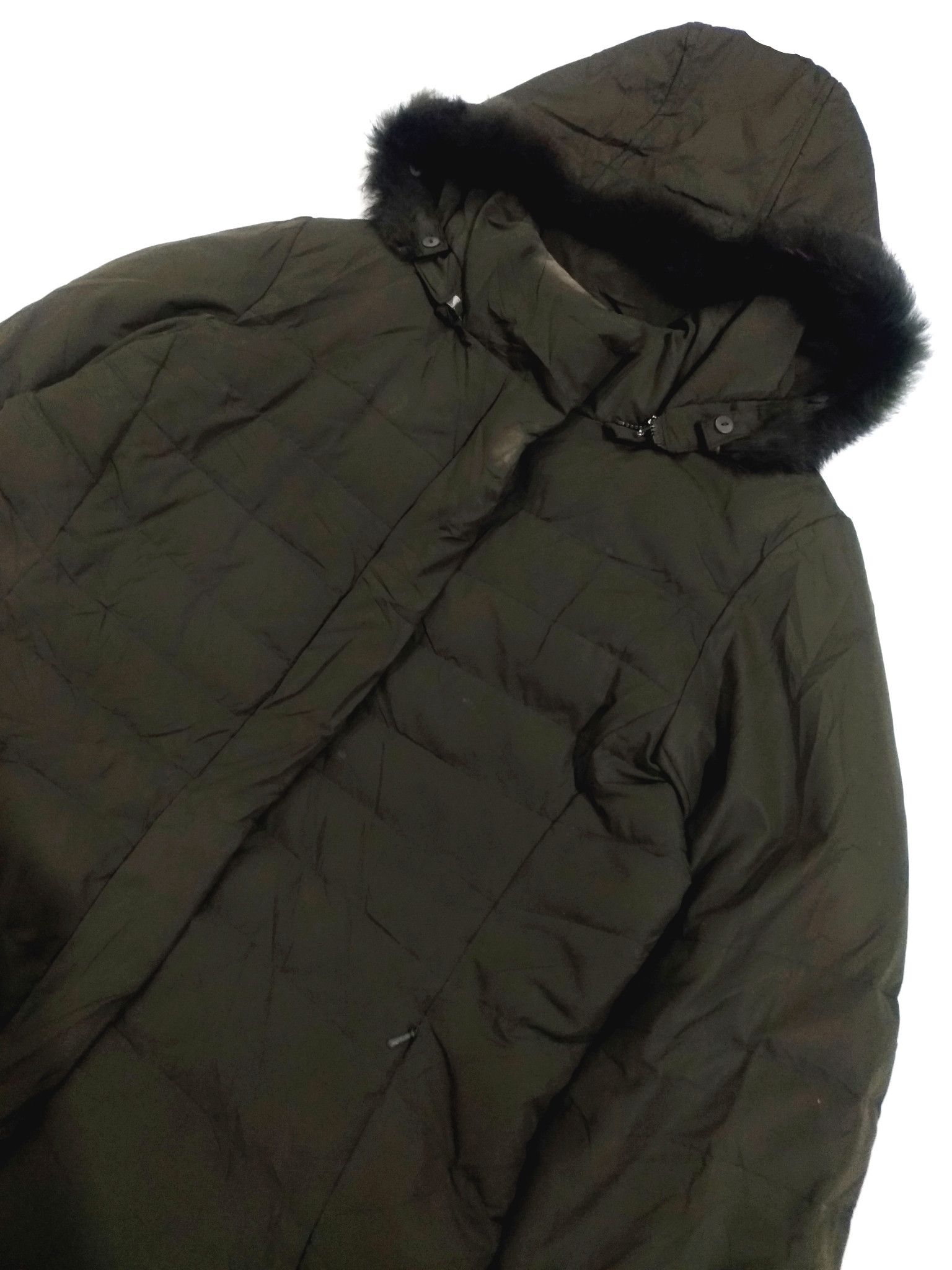 Designer × Valentino RARE! VTG RUDOLPH VALENTINO GREEN PUFFER PARKA Size US S / EU 44-46 / 1 - 5 Thumbnail