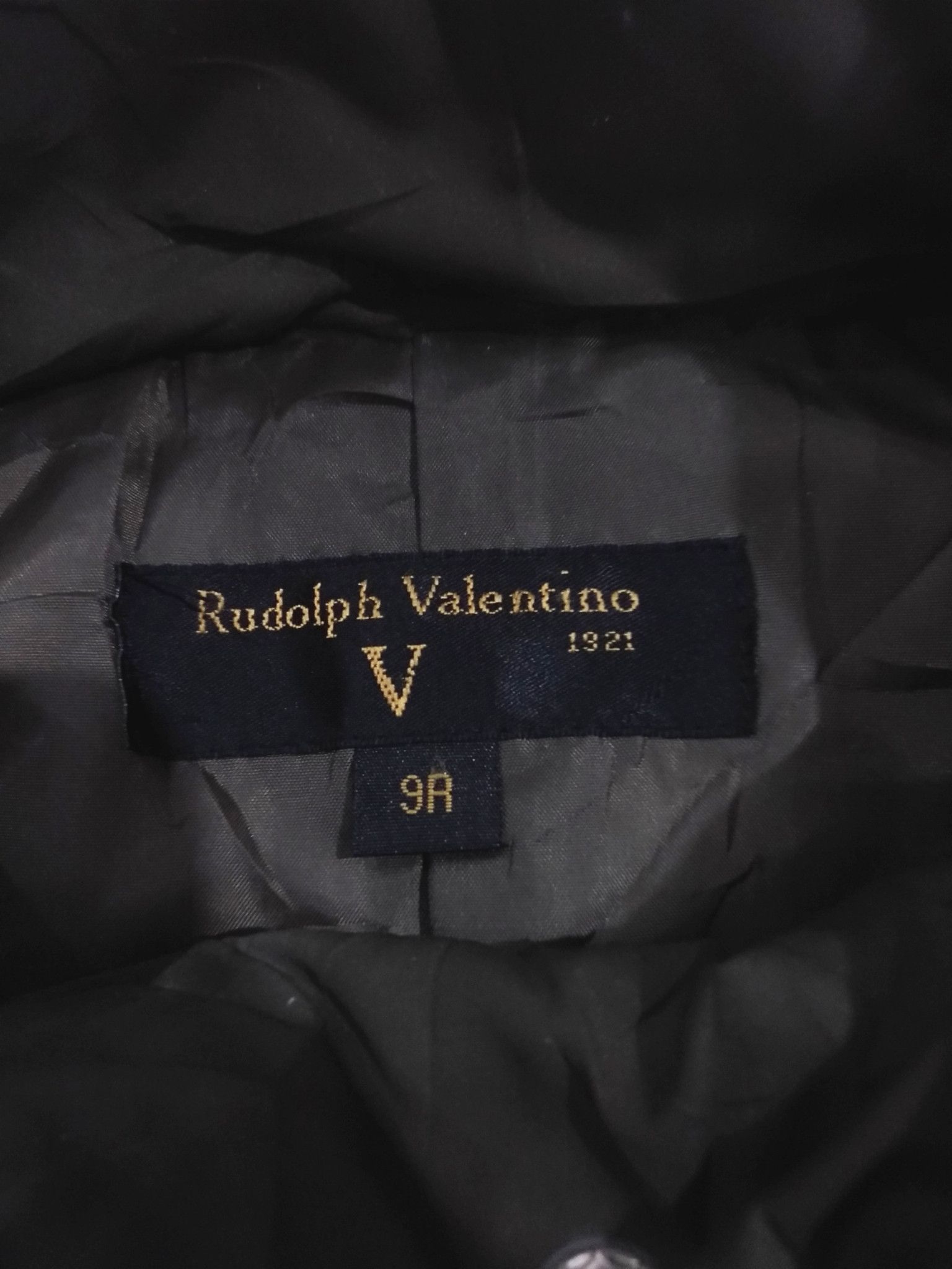 Designer × Valentino RARE! VTG RUDOLPH VALENTINO GREEN PUFFER PARKA Size US S / EU 44-46 / 1 - 6 Thumbnail