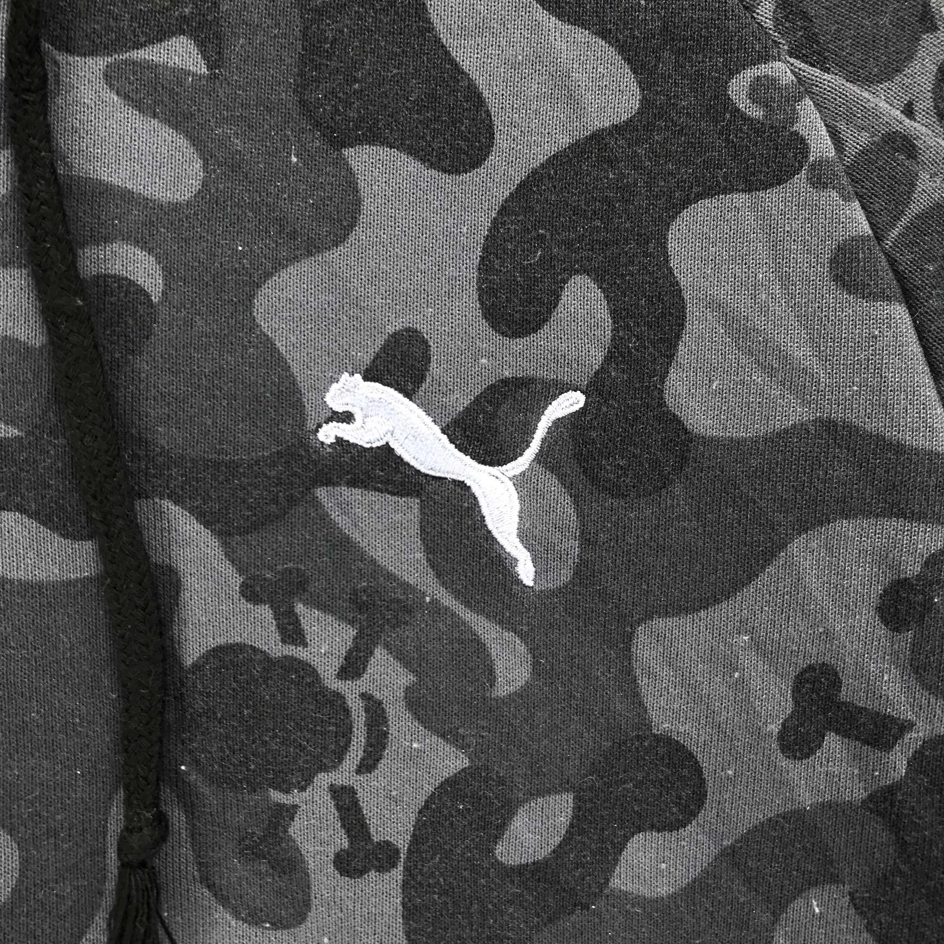 Puma Puma Camo Zipper Hoodie Sweatshirt #1865-73 Size US M / EU 48-50 / 2 - 3 Thumbnail