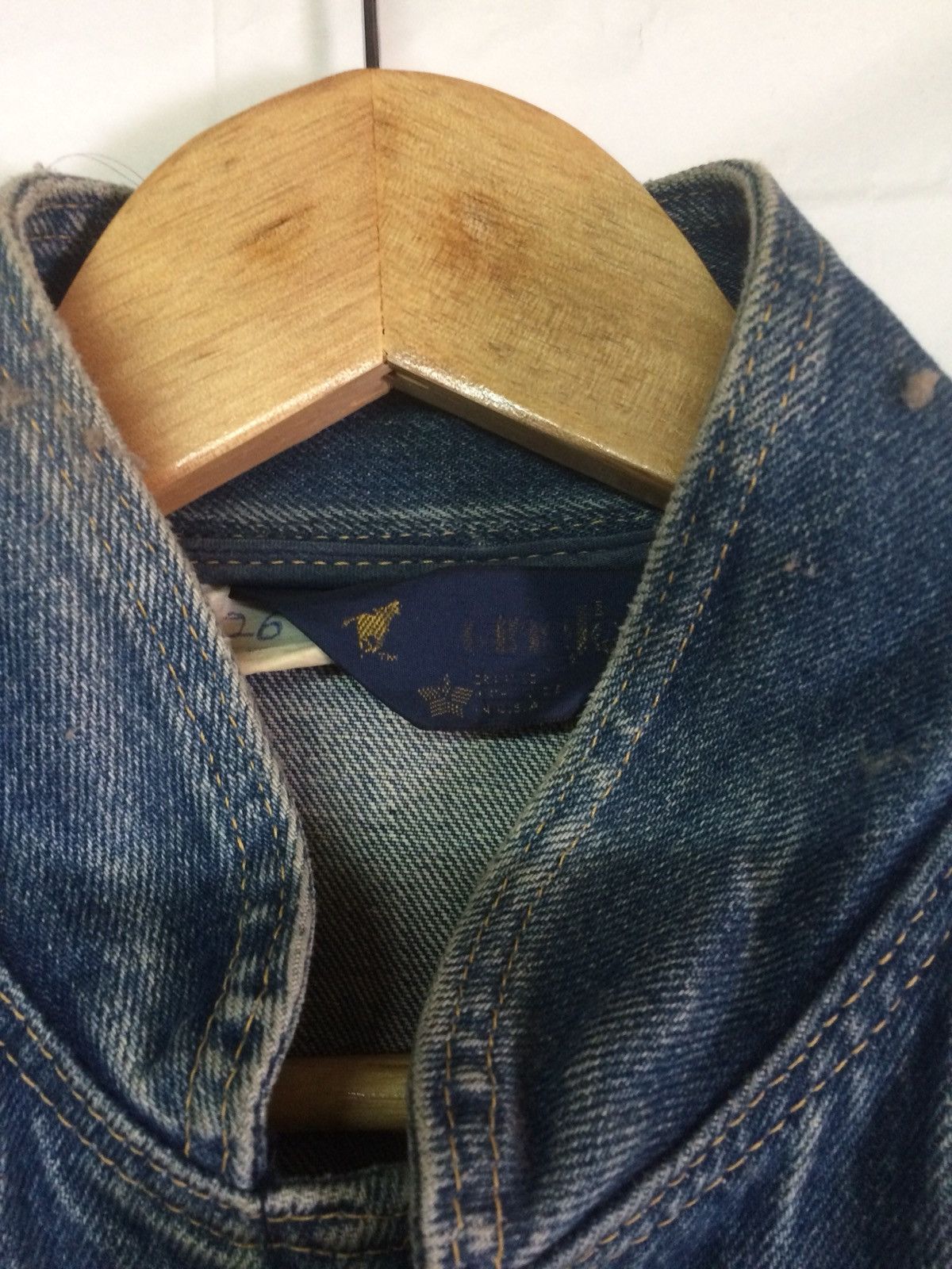 Wrangler Vintage 80s wrangler elxis seaworld denim jacket (17) Size US S / EU 44-46 / 1 - 5 Thumbnail