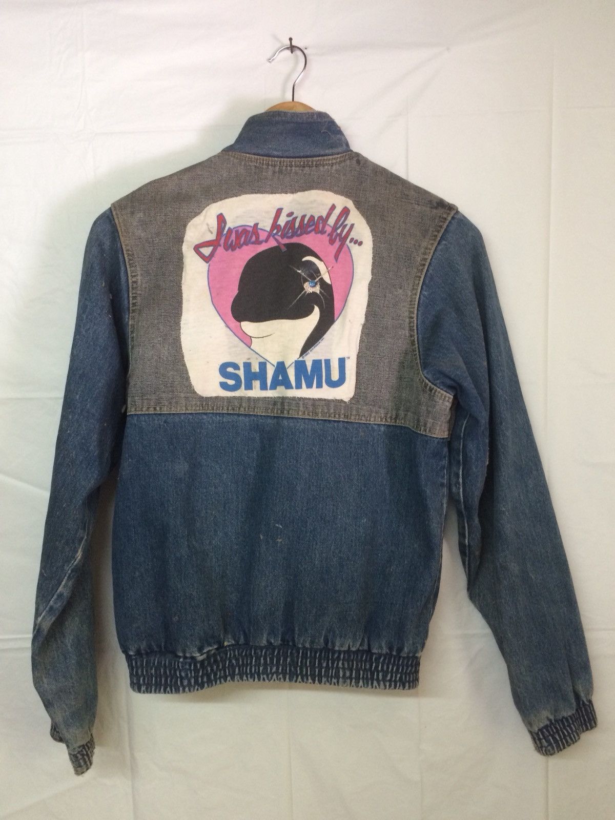Wrangler Vintage 80s wrangler elxis seaworld denim jacket (17) Size US S / EU 44-46 / 1 - 1 Thumbnail