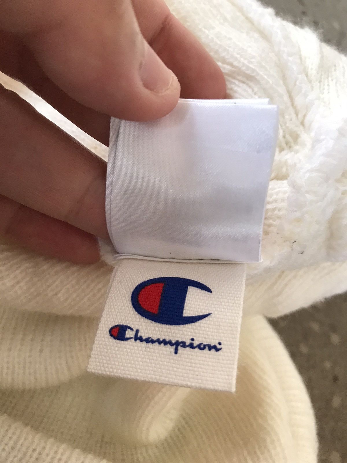 Champion Vintage Champion Beanie Hat Size ONE SIZE - 3 Thumbnail