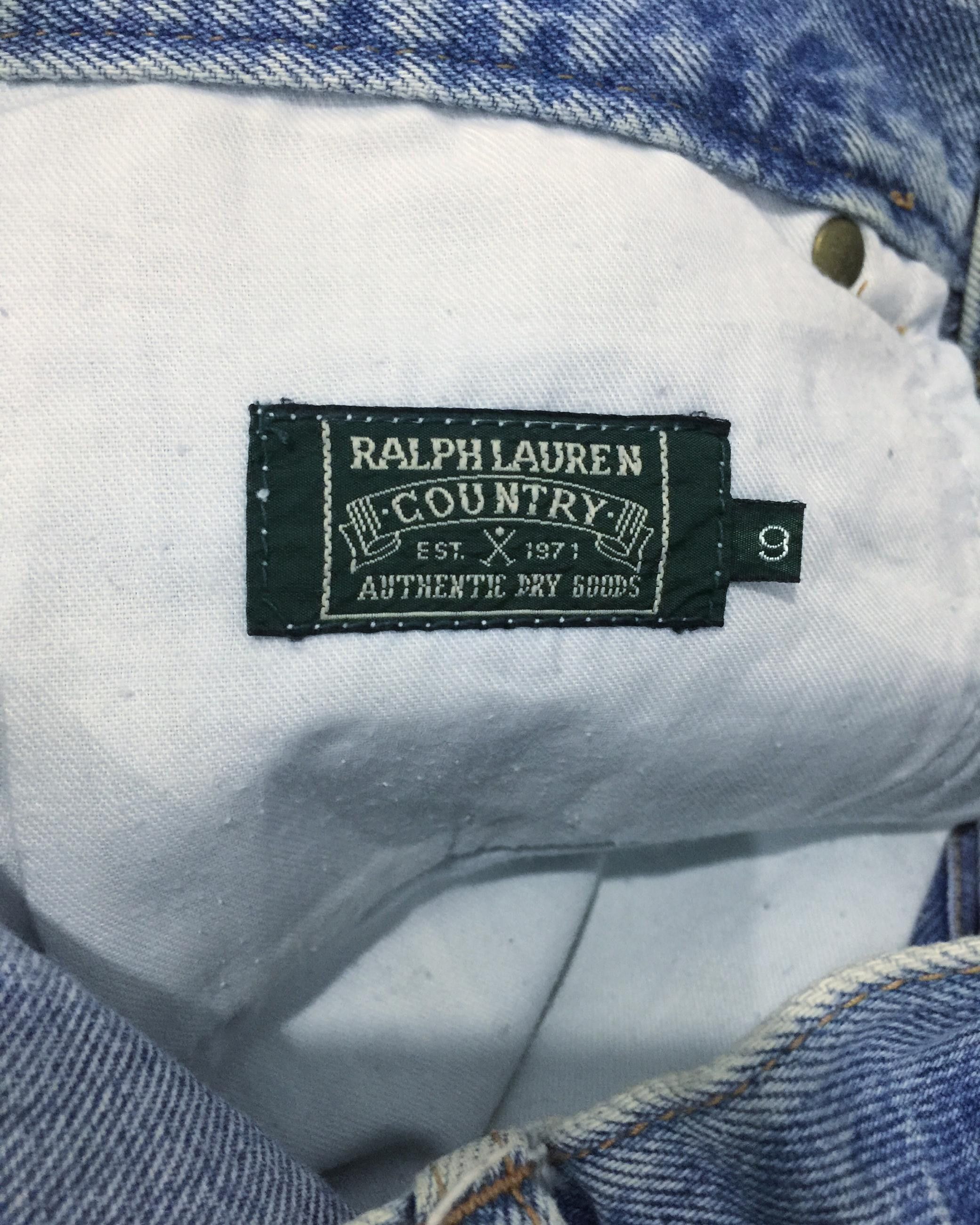 Polo Ralph Lauren Rare Vintage Polo Ralph Lauren Denim Jeans Size US 28 / EU 44 - 9 Thumbnail