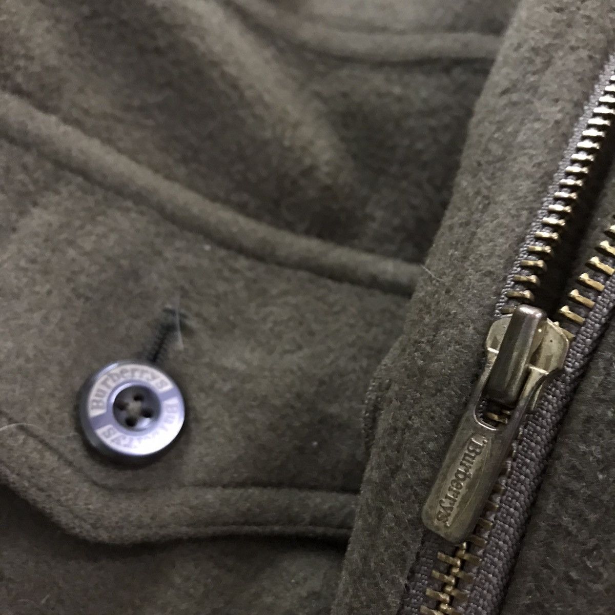 Burberry × Vintage VINTAGE BURBERRY WOOL BOMBER JACKET Size US S / EU 44-46 / 1 - 12 Thumbnail