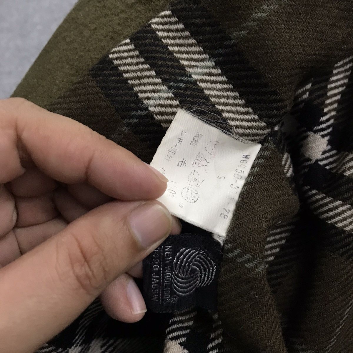 Burberry × Vintage VINTAGE BURBERRY WOOL BOMBER JACKET Size US S / EU 44-46 / 1 - 10 Thumbnail