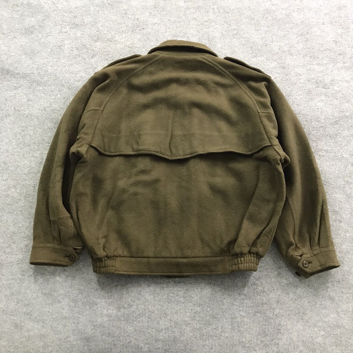 Burberry × Vintage VINTAGE BURBERRY WOOL BOMBER JACKET Size US S / EU 44-46 / 1 - 7 Thumbnail