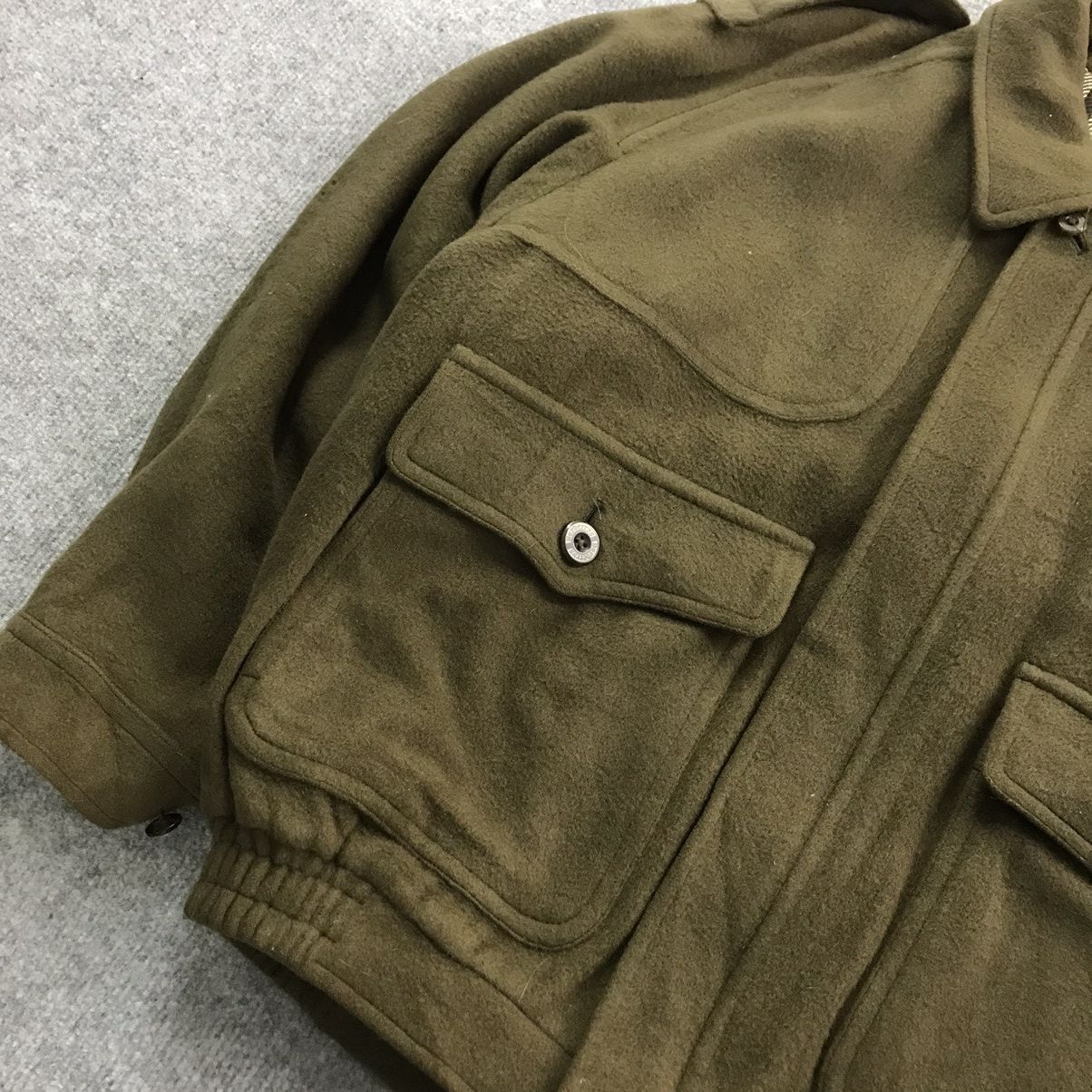Burberry × Vintage VINTAGE BURBERRY WOOL BOMBER JACKET Size US S / EU 44-46 / 1 - 6 Thumbnail